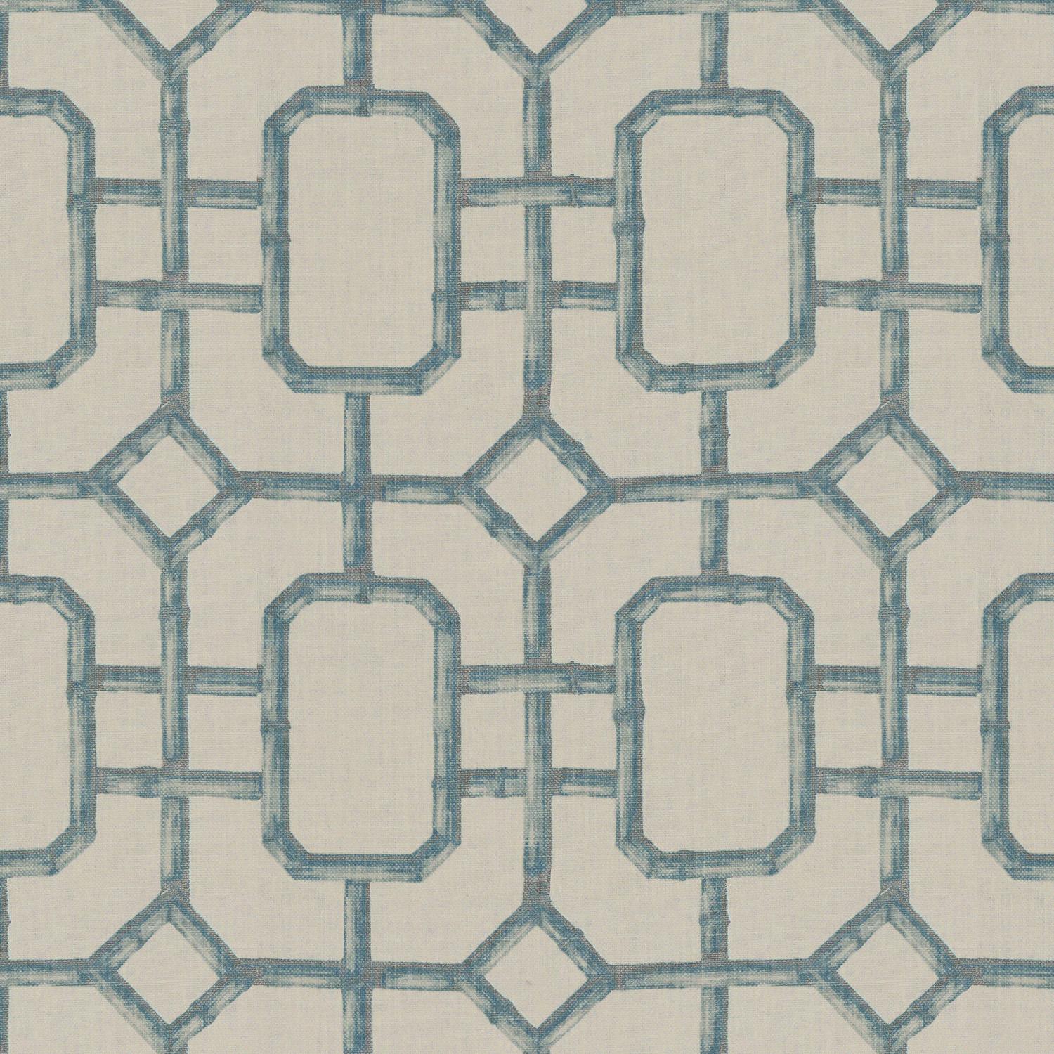 Kravet Bambu Fret Ciel Fabric - Image 2