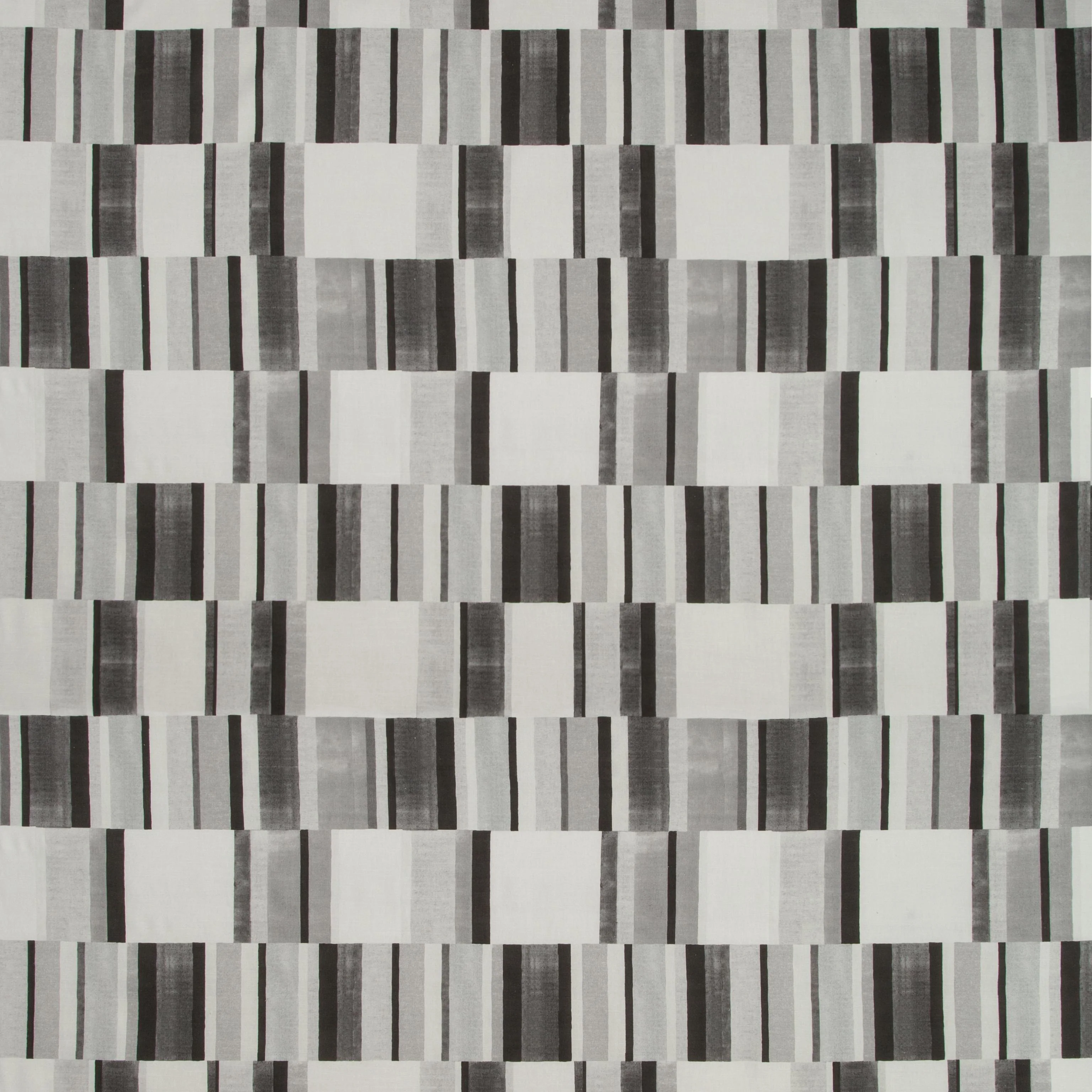 Kravet Blockstack Graphite Fabric - Image 2