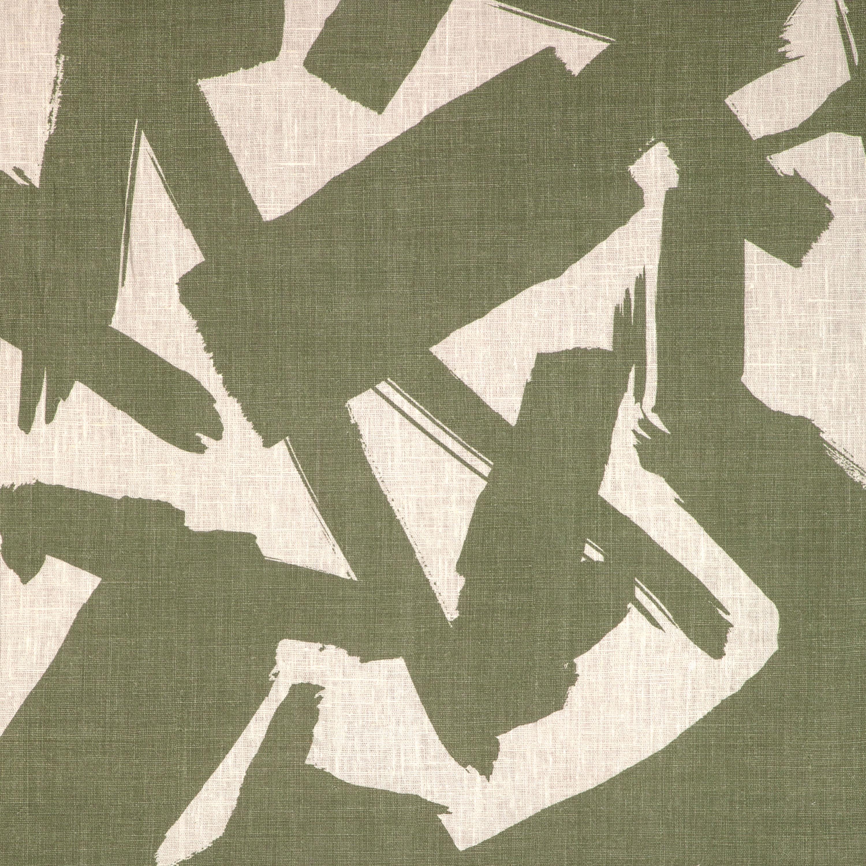 Kravet Bold Lines Leaf Fabric - Image 2