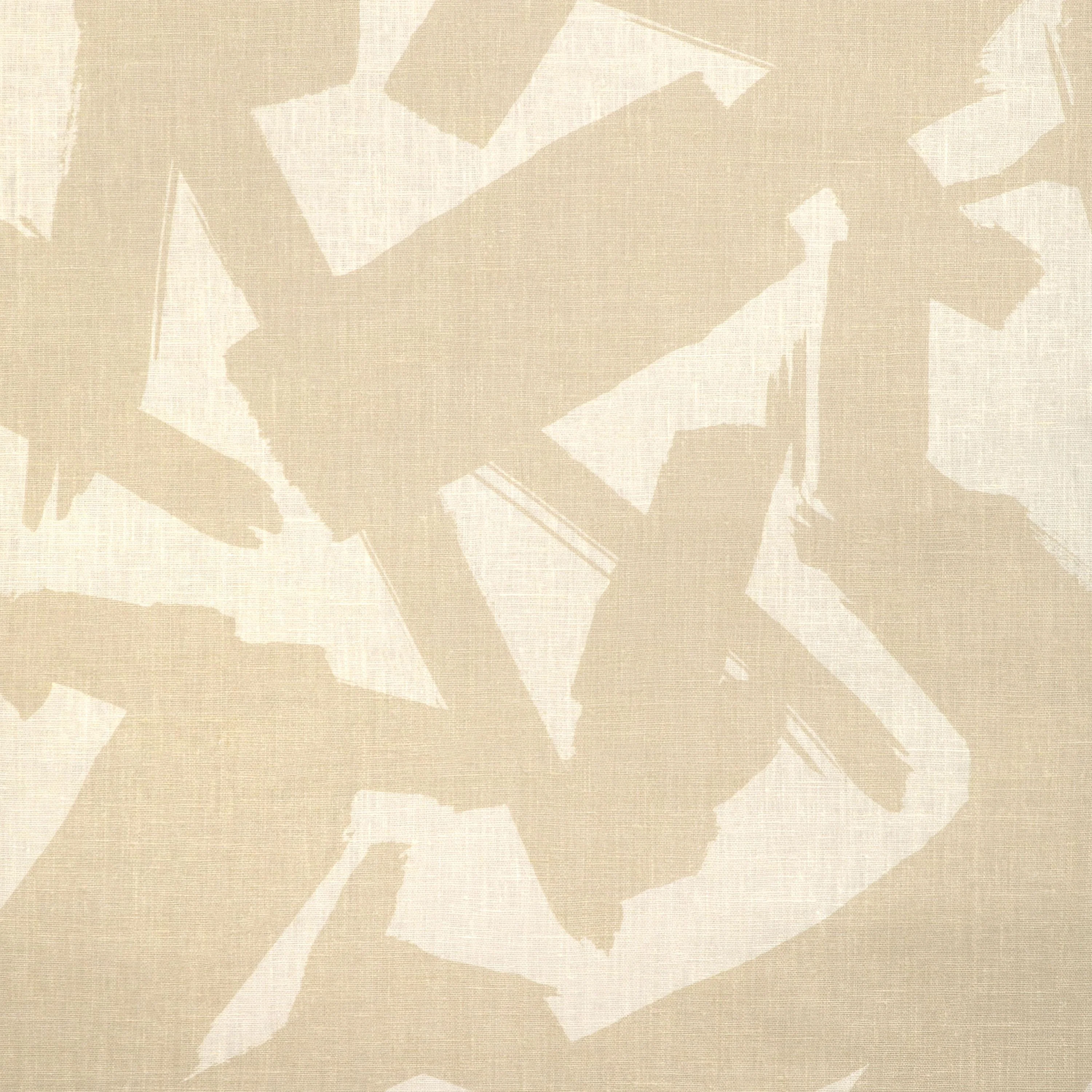 Kravet Bold Lines Stone Fabric - Image 2