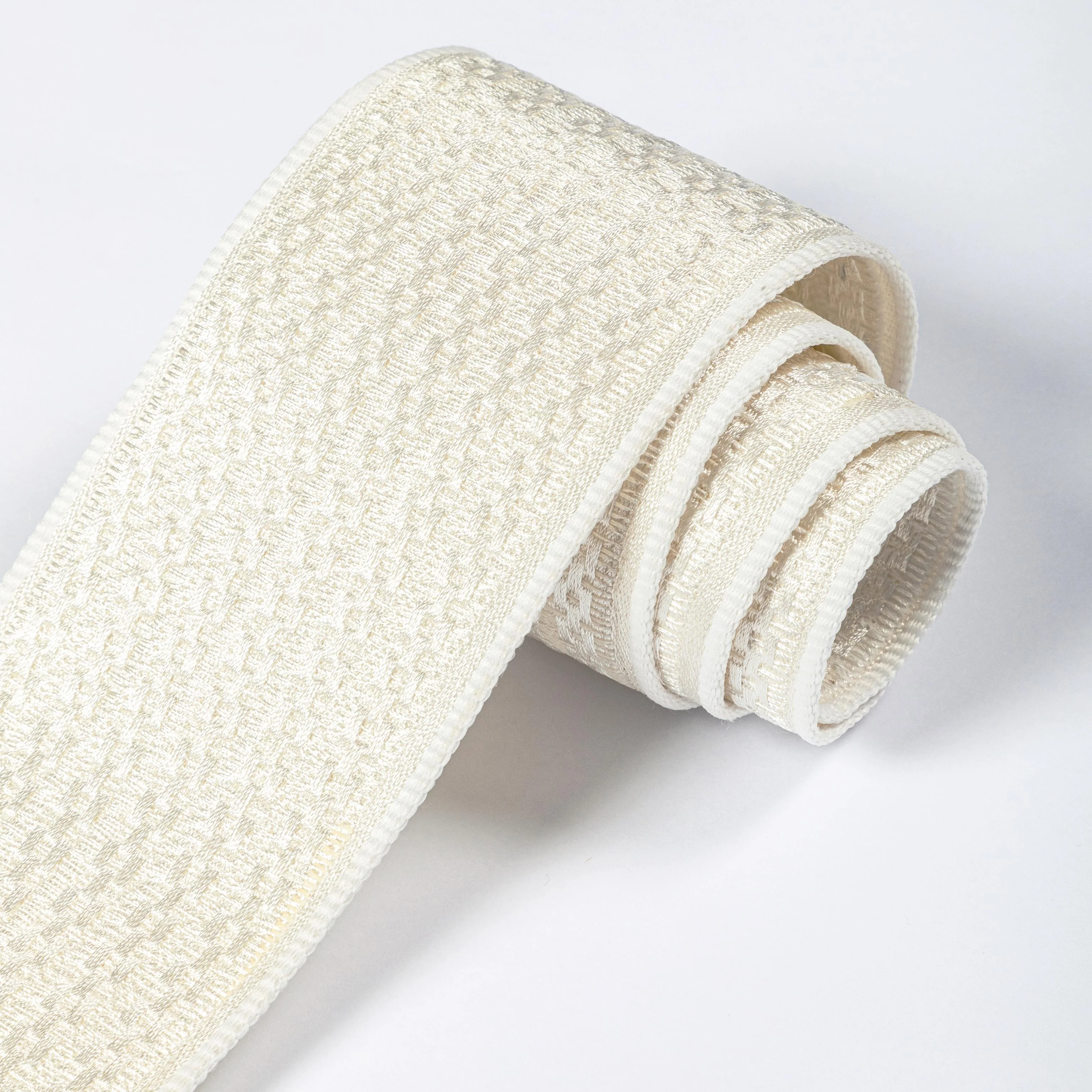 Kravet Chainlink Tape Ivory Trim - Image 3