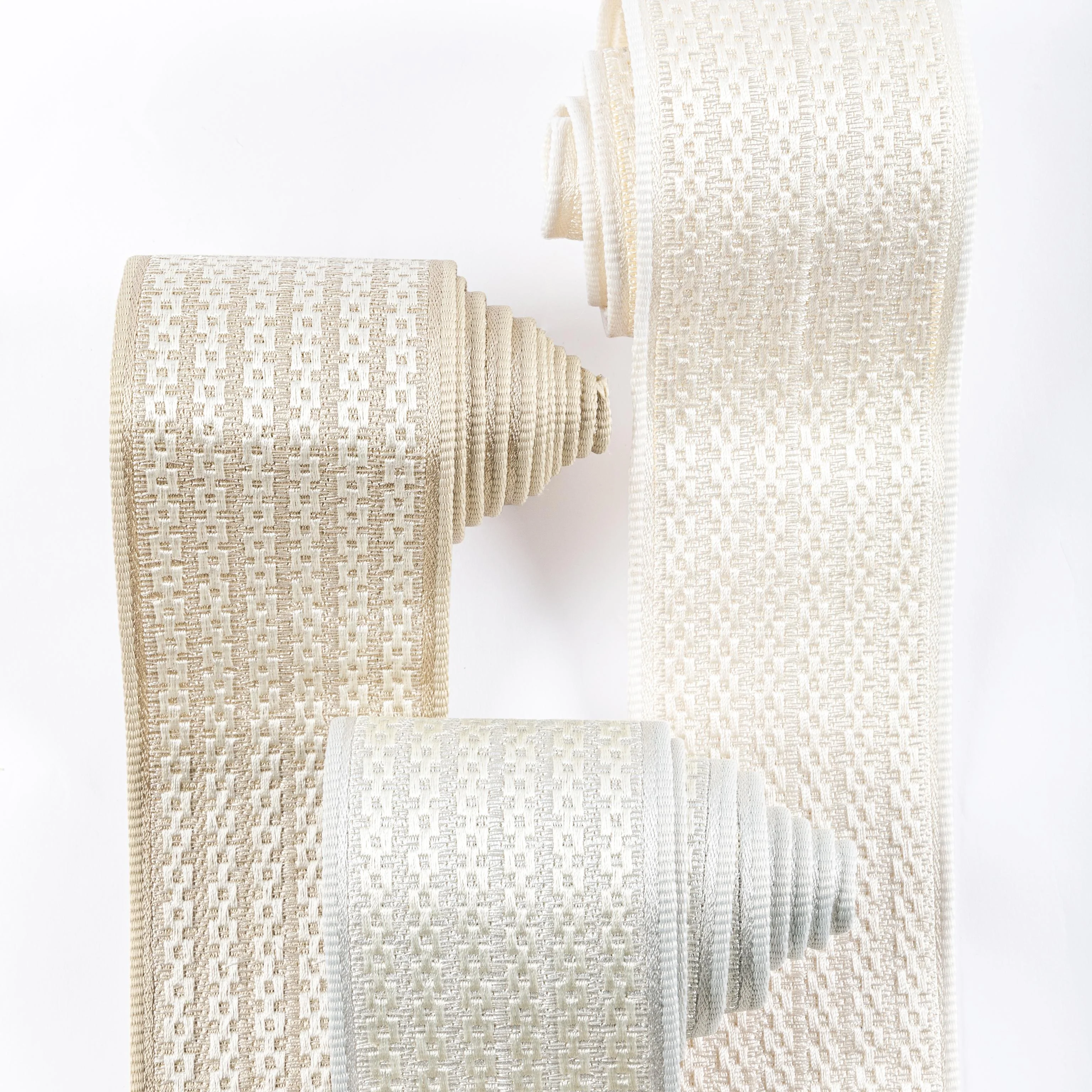Kravet Chainlink Tape Ivory Trim - Image 5