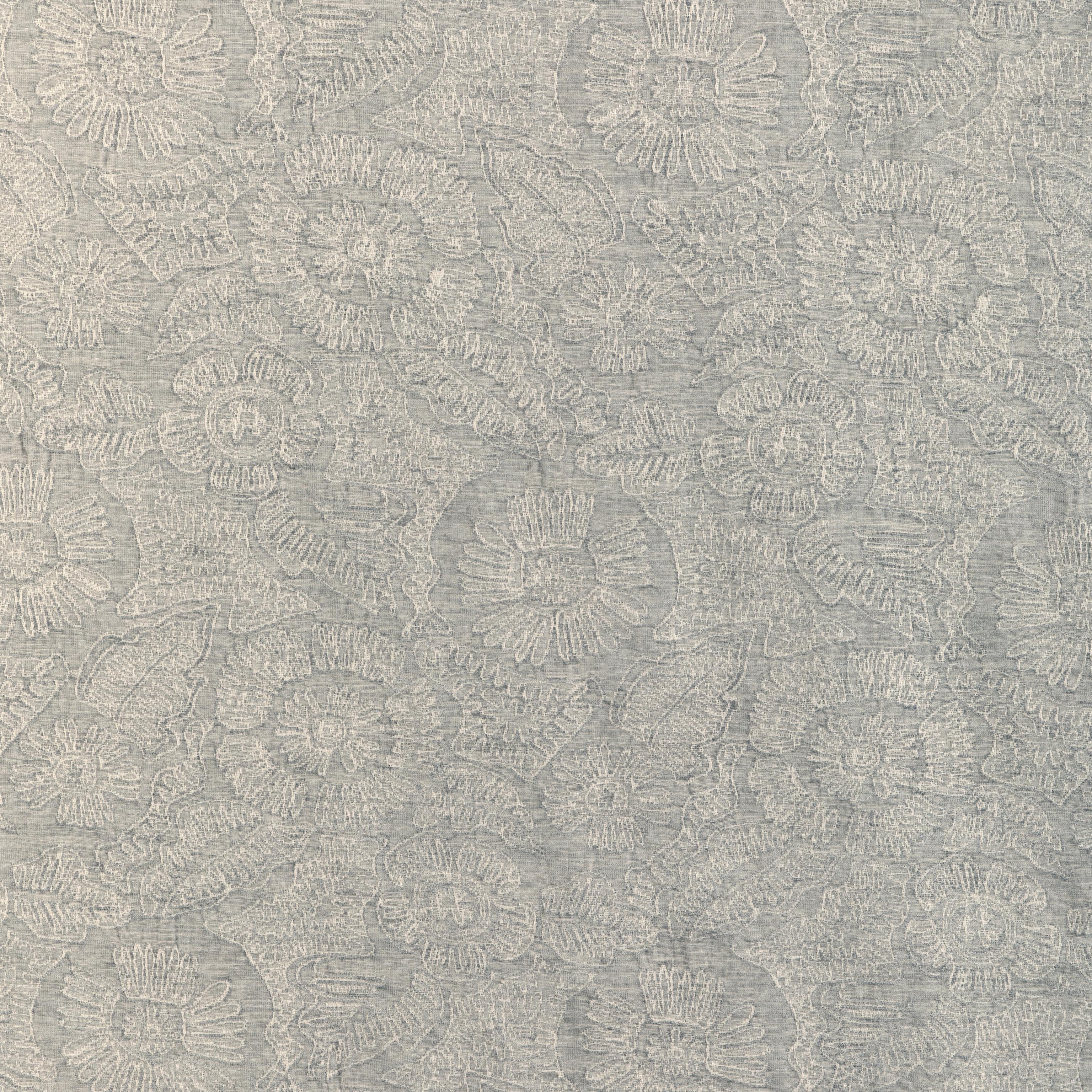 Kravet Chenille Bloom Dove Upholstery Fabric