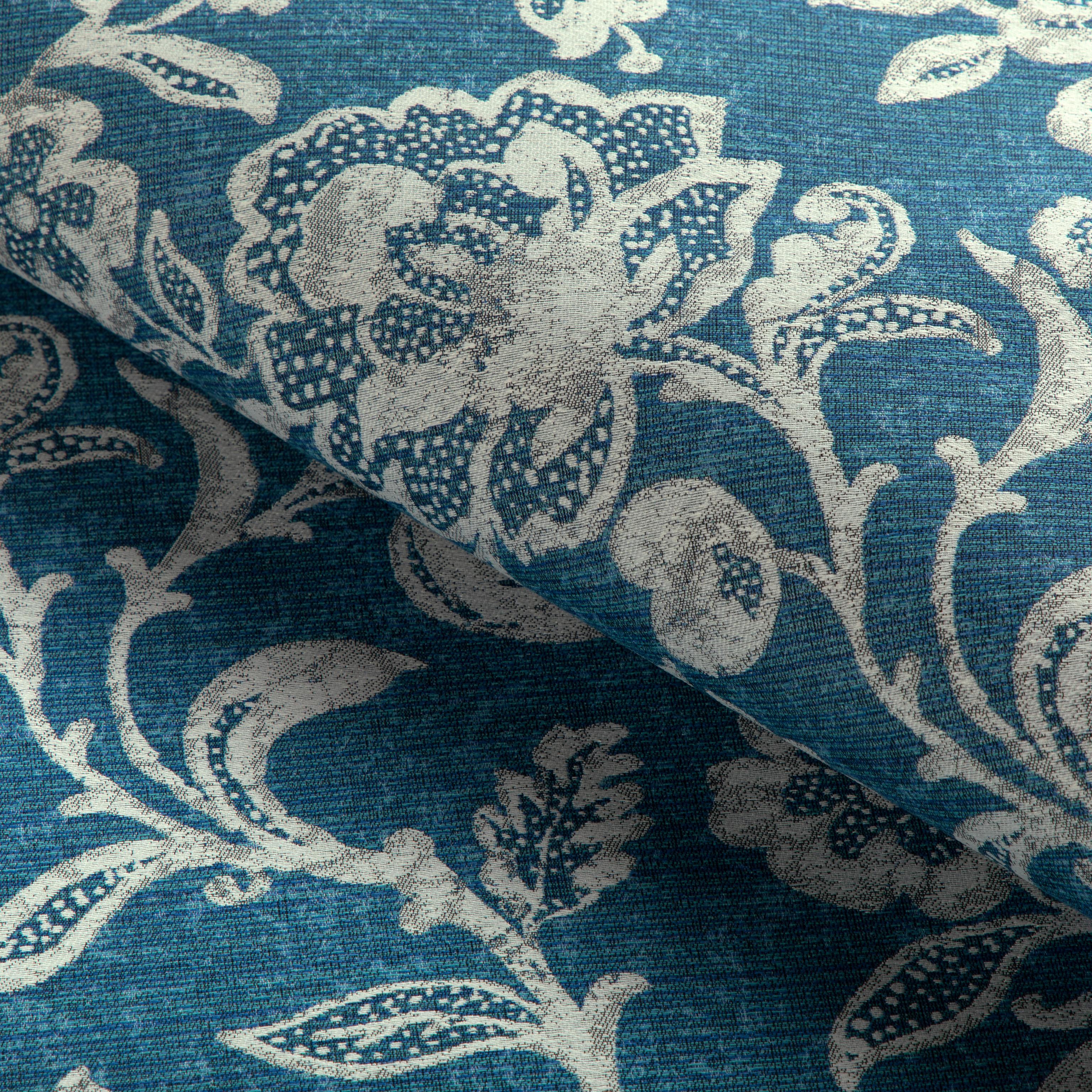 Kravet Chesapeake Batik Blue Upholstery Fabric - Image 4