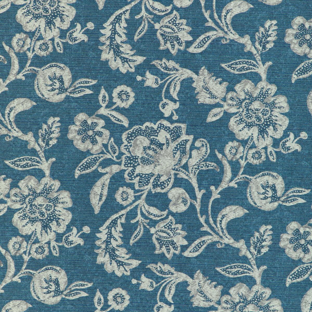 Kravet Chesapeake Batik Blue Upholstery Fabric - Image 5