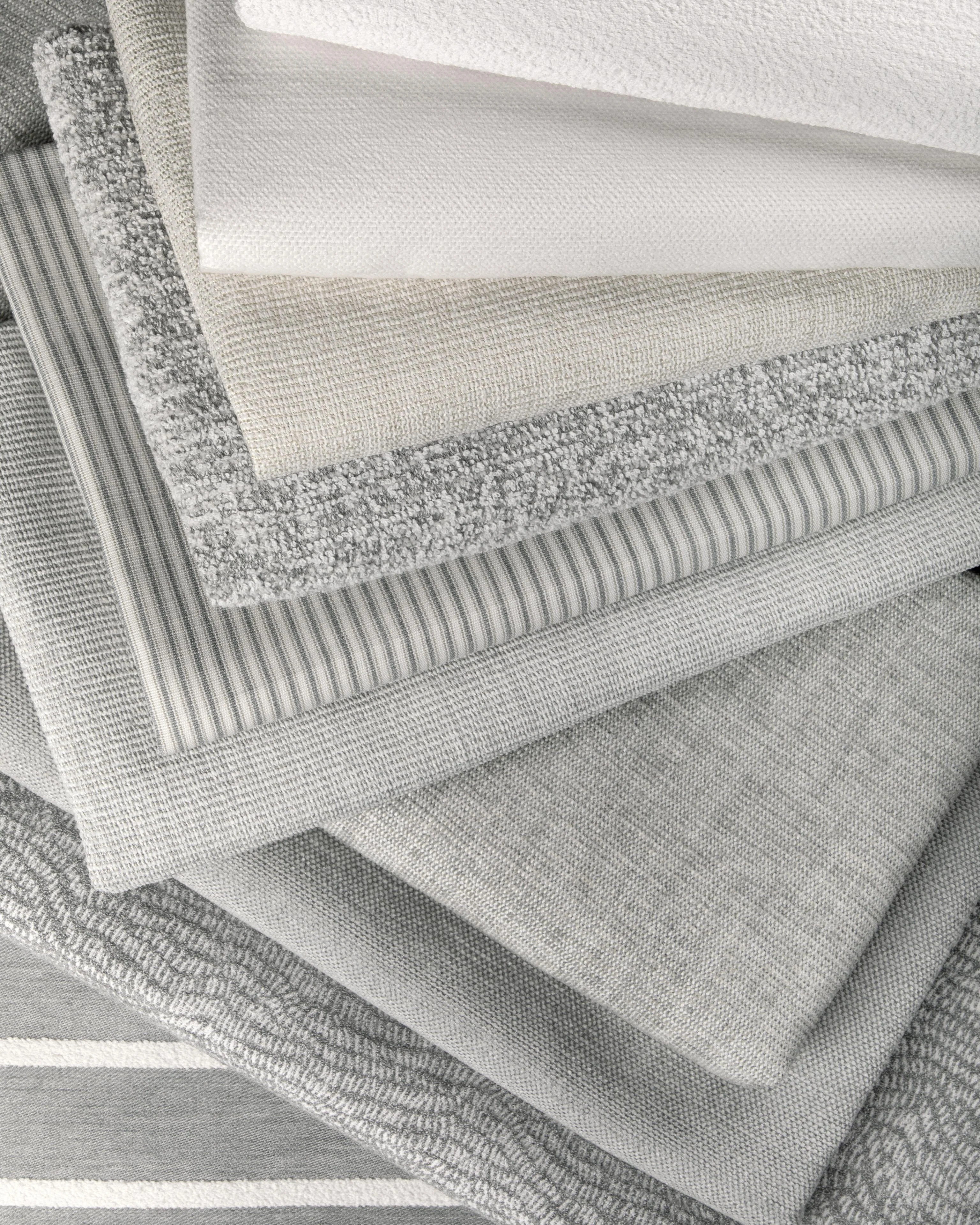 Kravet Combed Sand Ivory Upholstery Fabric - Image 6