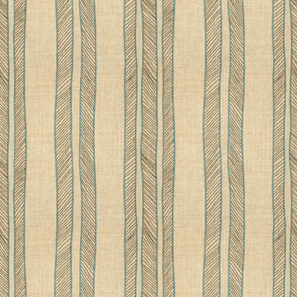 Kravet Cords Indigo Fabric - Image 2