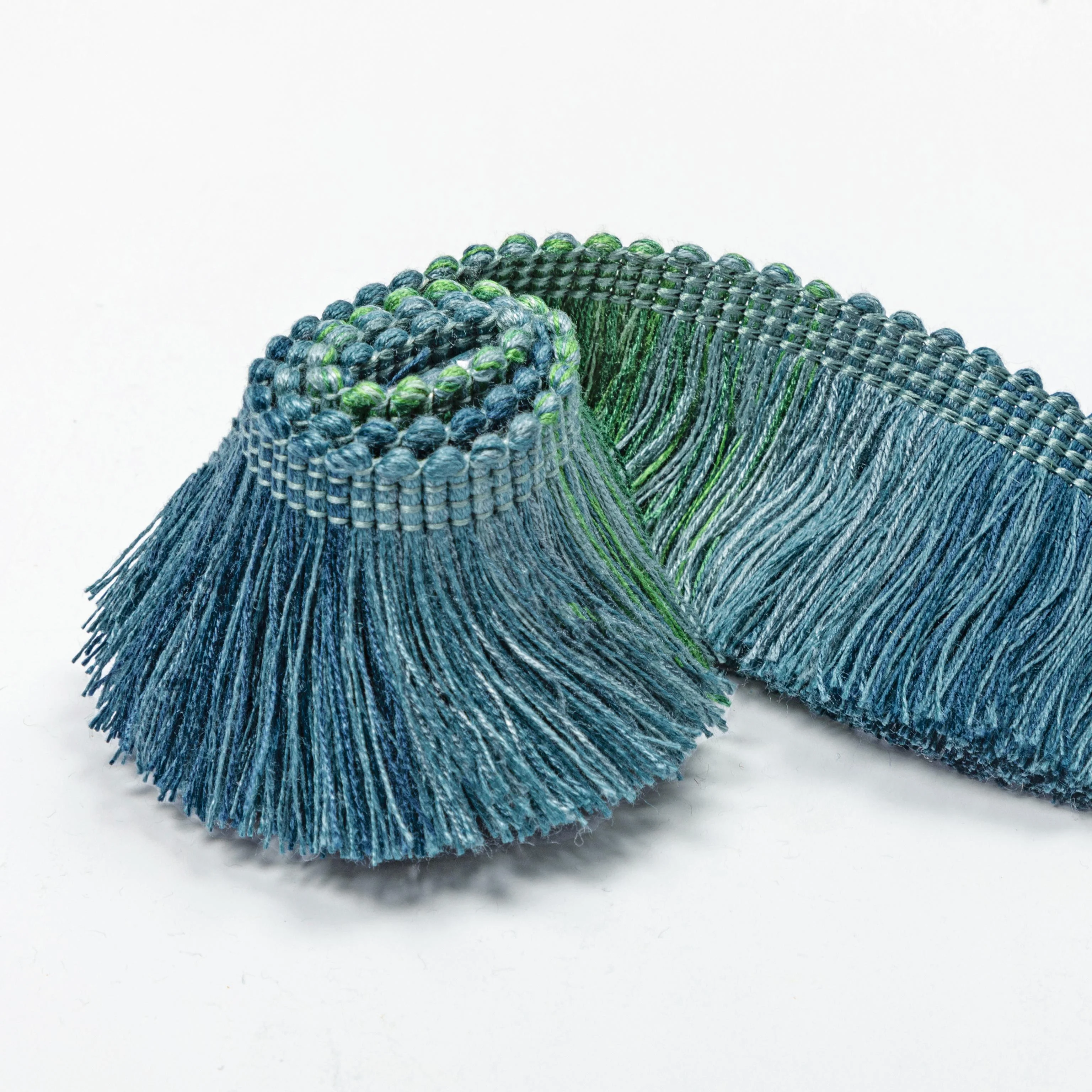 Kravet Daintree Fringe Peacock Trim - Image 3
