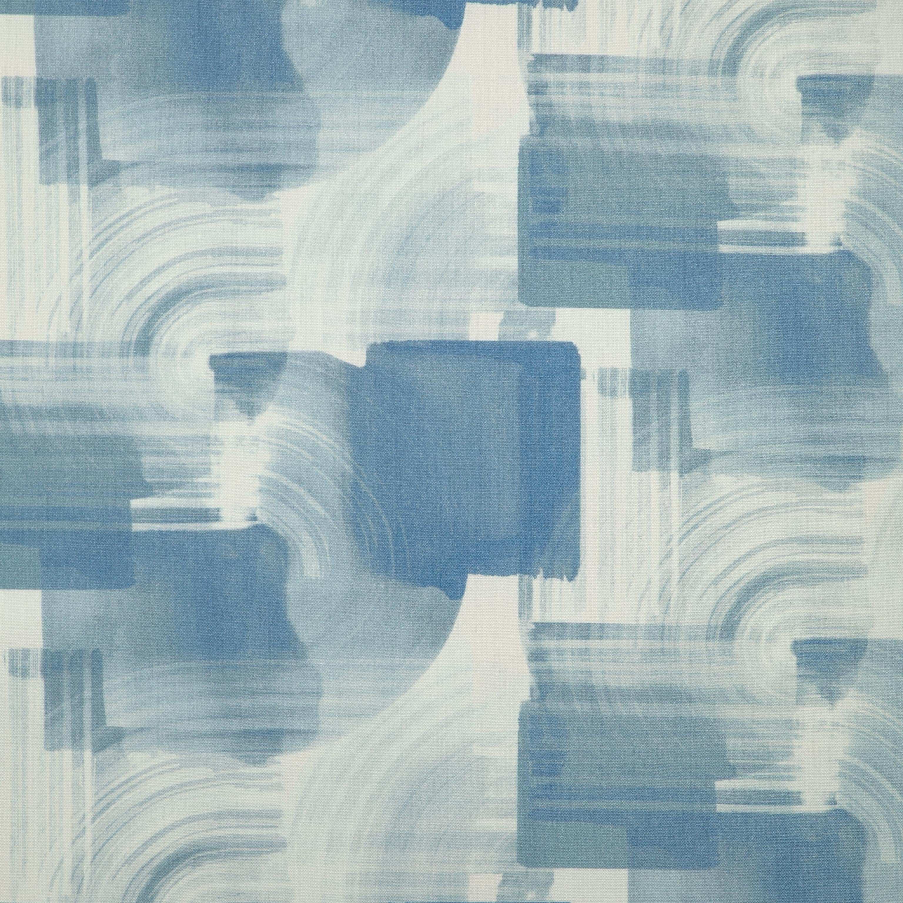 Kravet Deco Swirl Ocean Fabric - Image 2