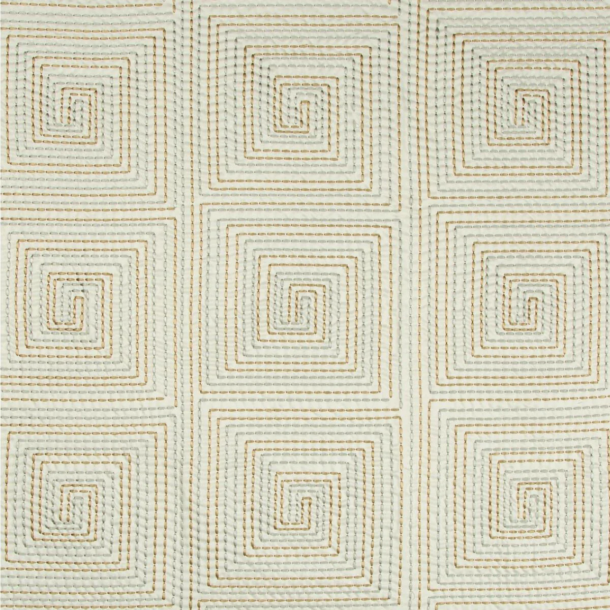Kravet Edge Stitch Bronze Drapery Fabric - Image 3