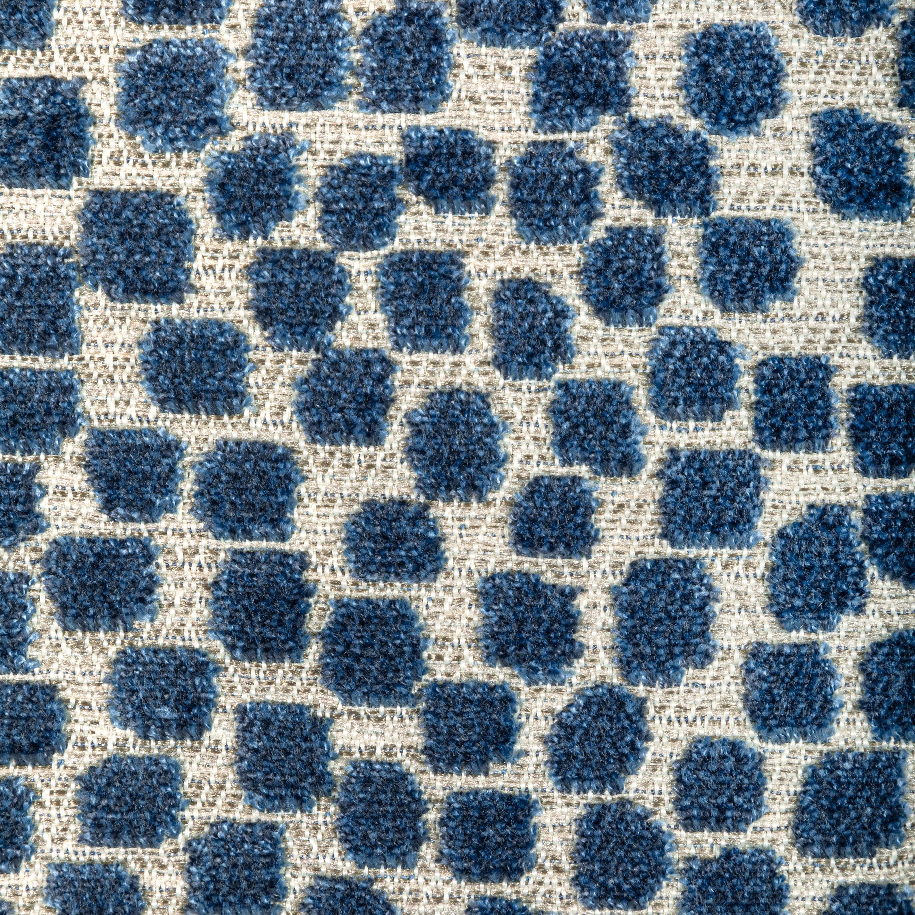 Kravet Flurries Navy Upholstery Fabric - Image 3