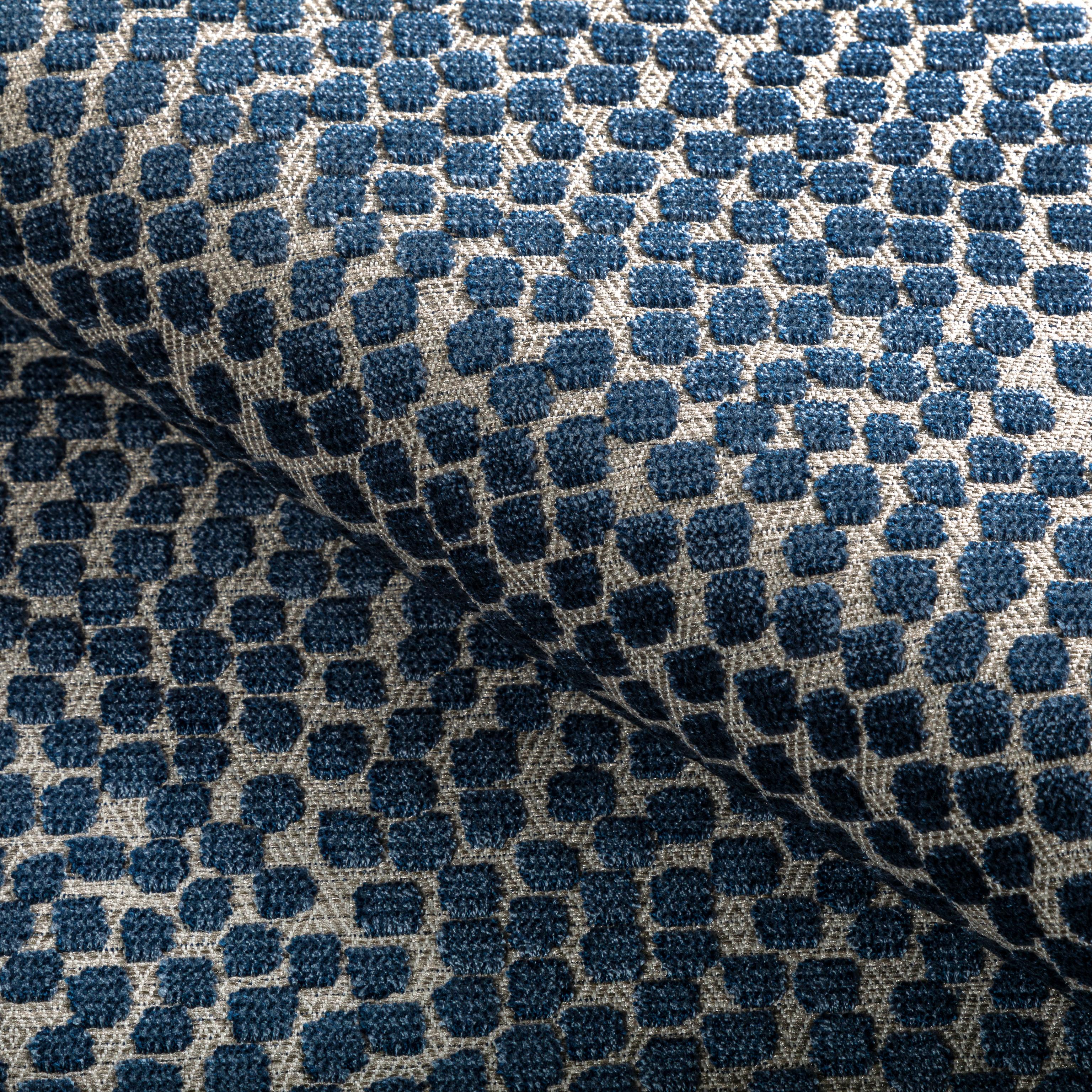 Kravet Flurries Navy Upholstery Fabric - Image 4