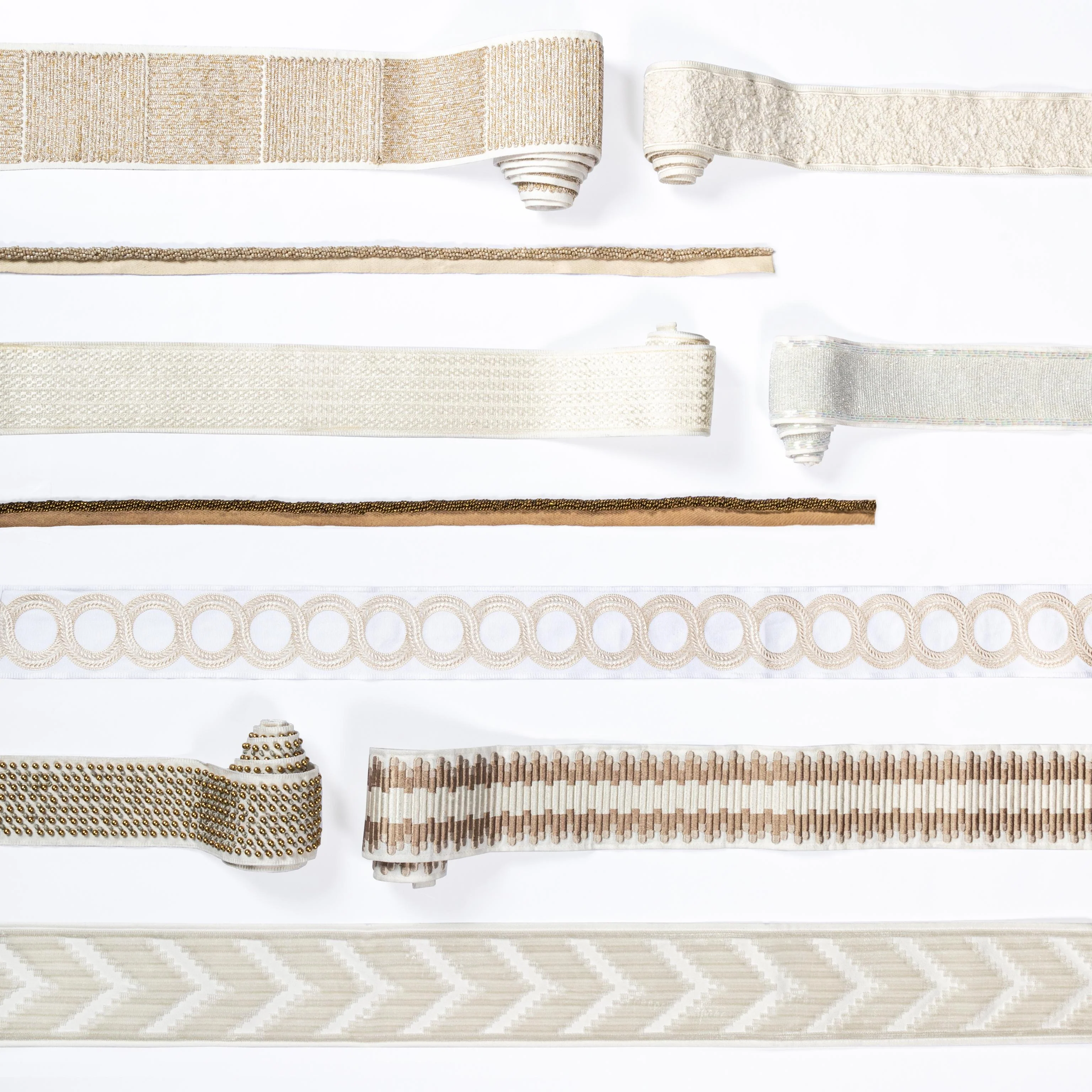 Kravet Galaxy Bead Tape Gold Trim - Image 4