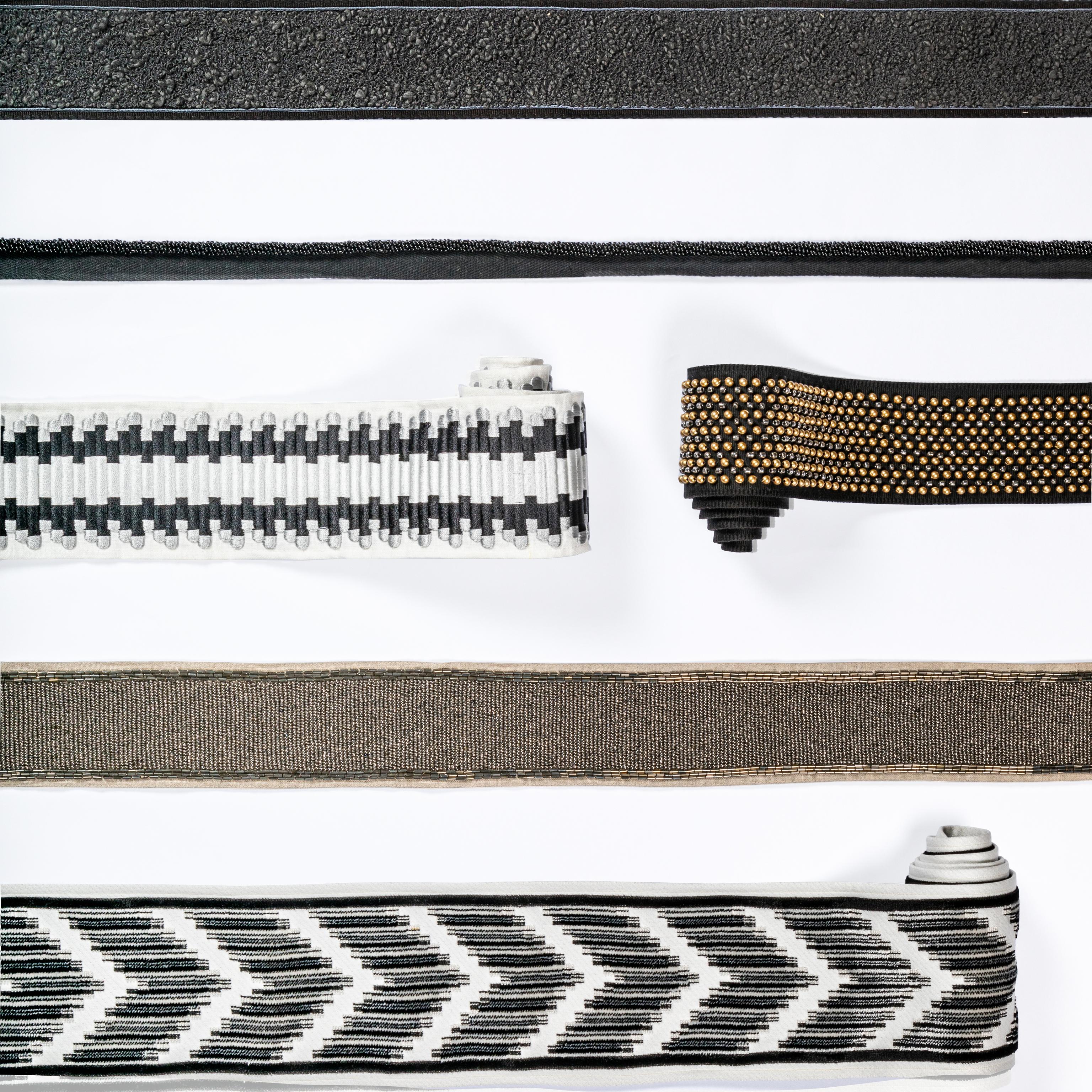 Kravet Galaxy Bead Tape Noir Trim - Image 4