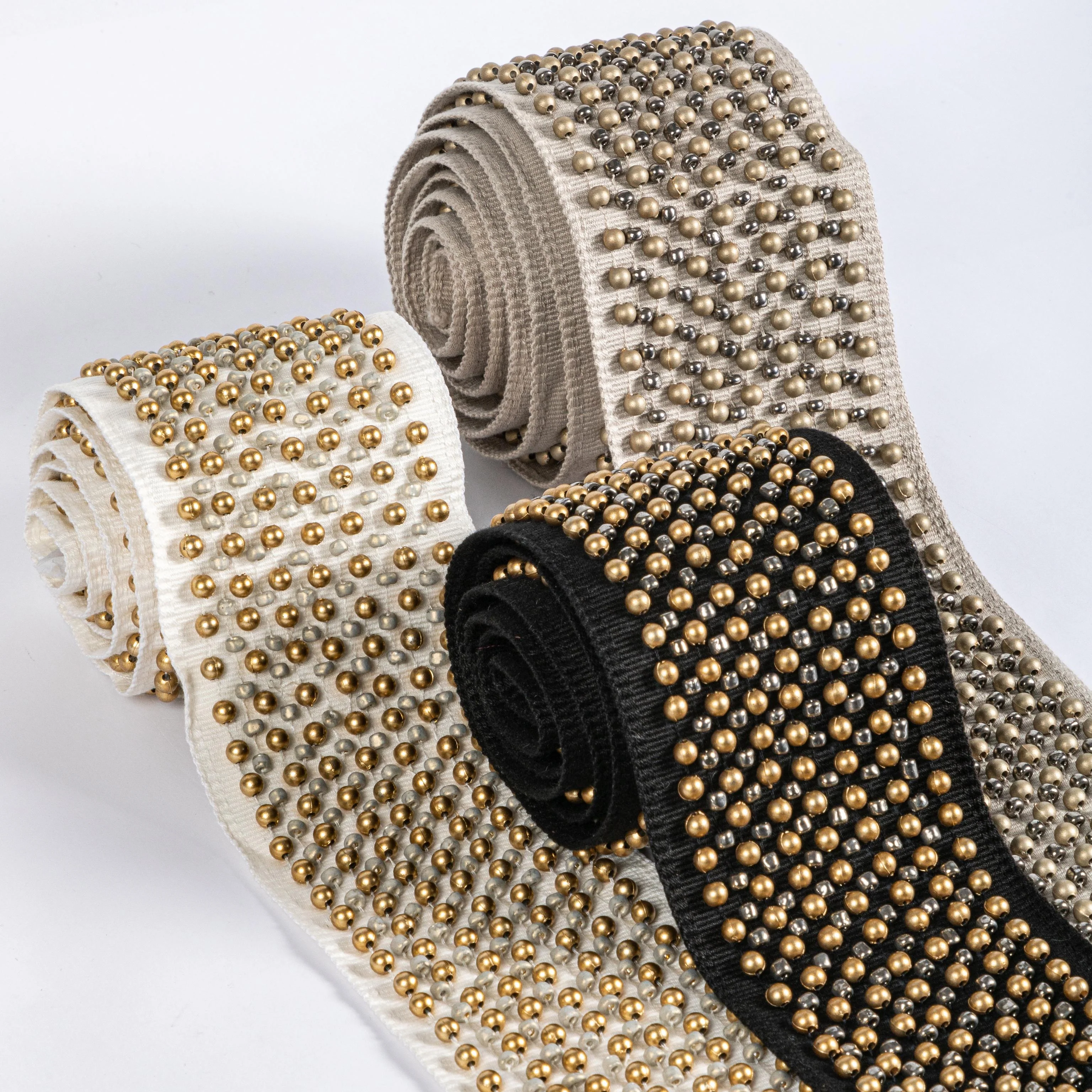 Kravet Galaxy Bead Tape Stone Trim - Image 5