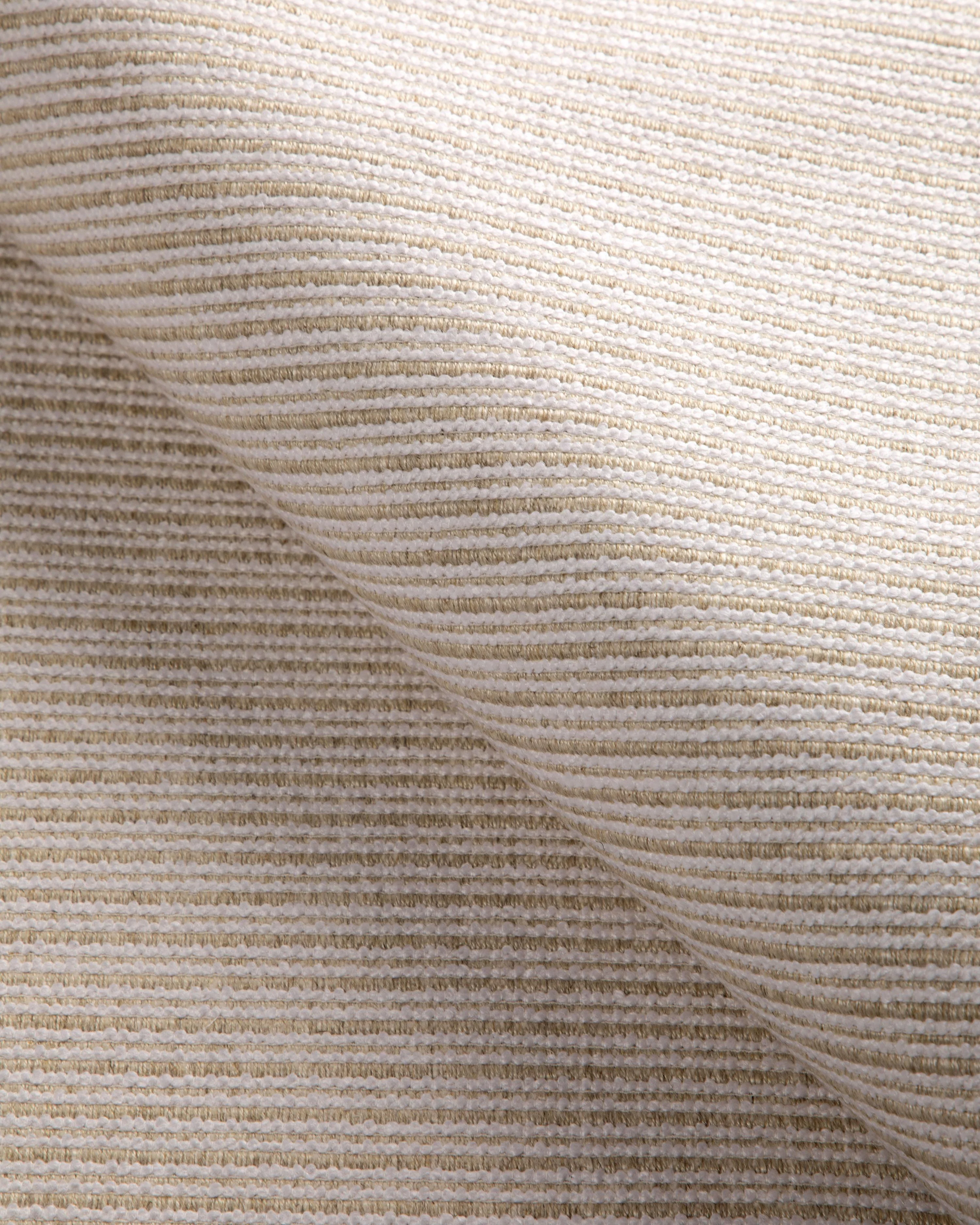 Kravet Goa Stripe Natural Upholstery Fabric - Image 4