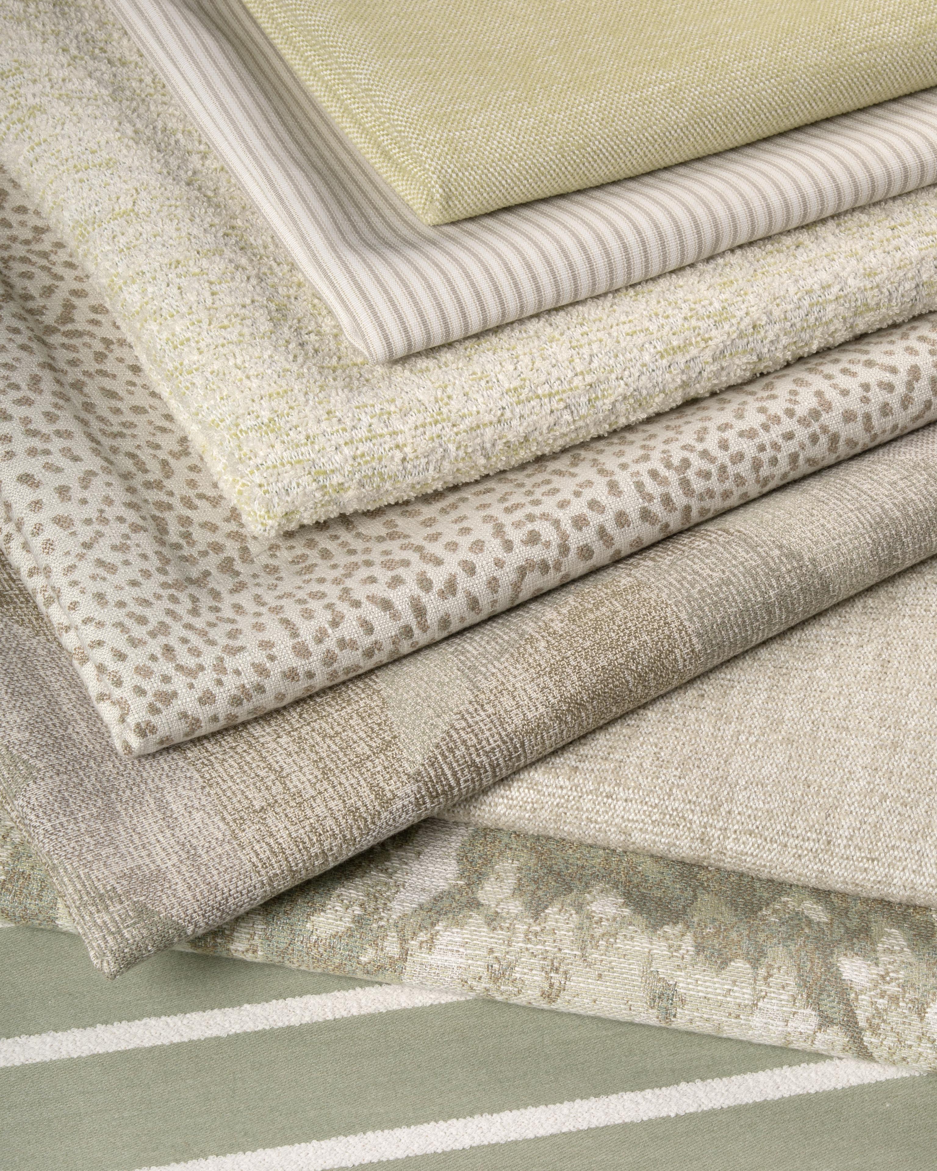 Kravet Horizon Stripe Sand Upholstery Fabric - Image 6