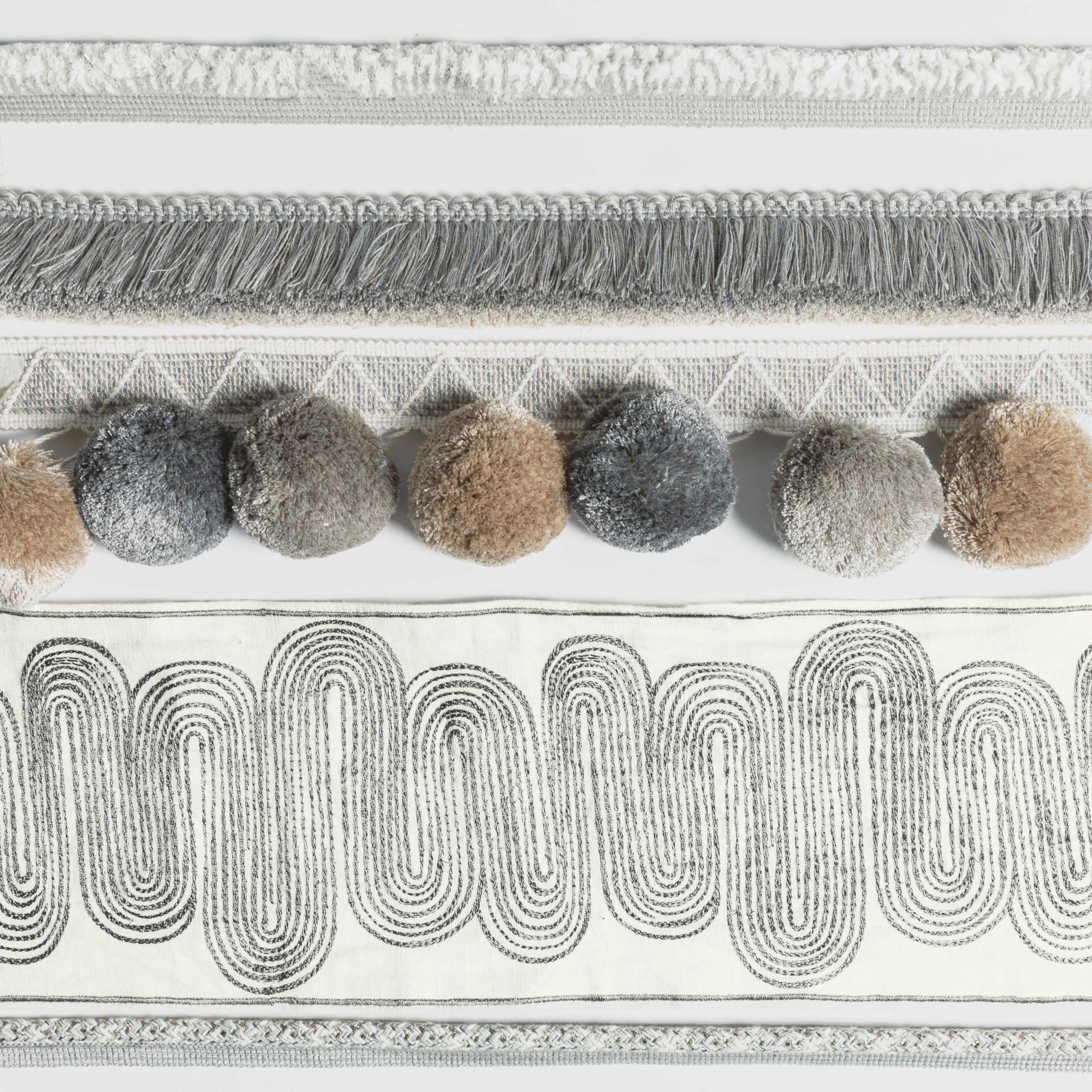 Kravet Ischia Tape Platinum Trim - Image 4
