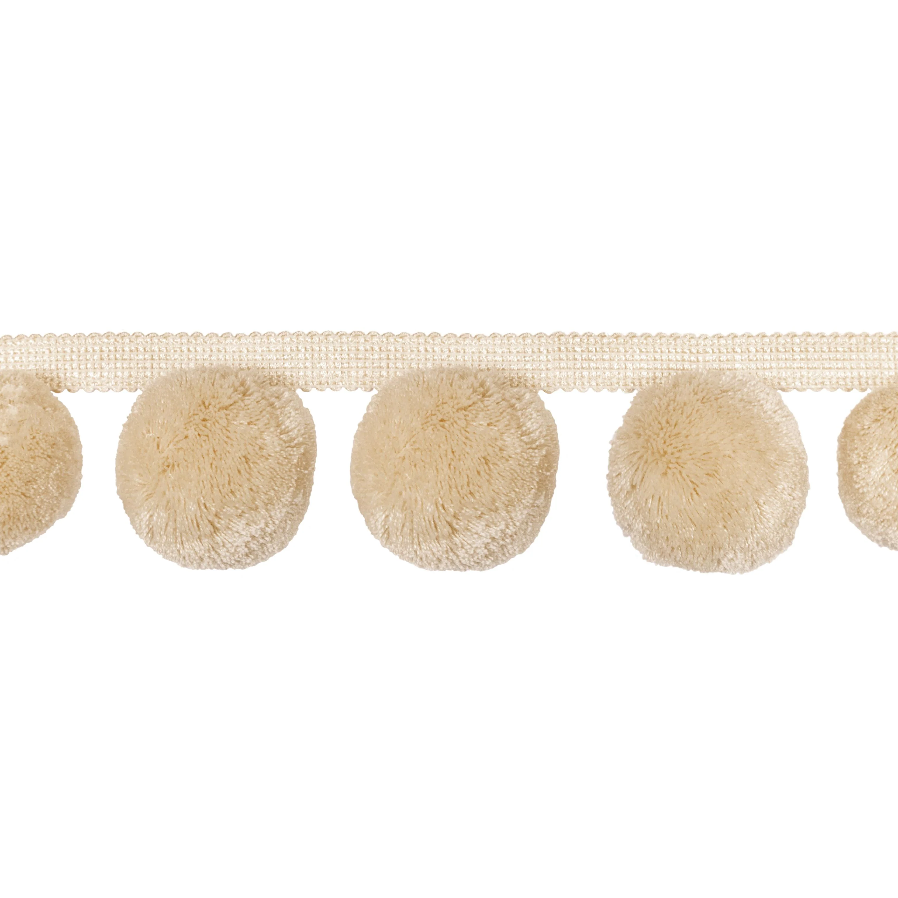 Kravet Jungle Poms Cream Trim - Image 2