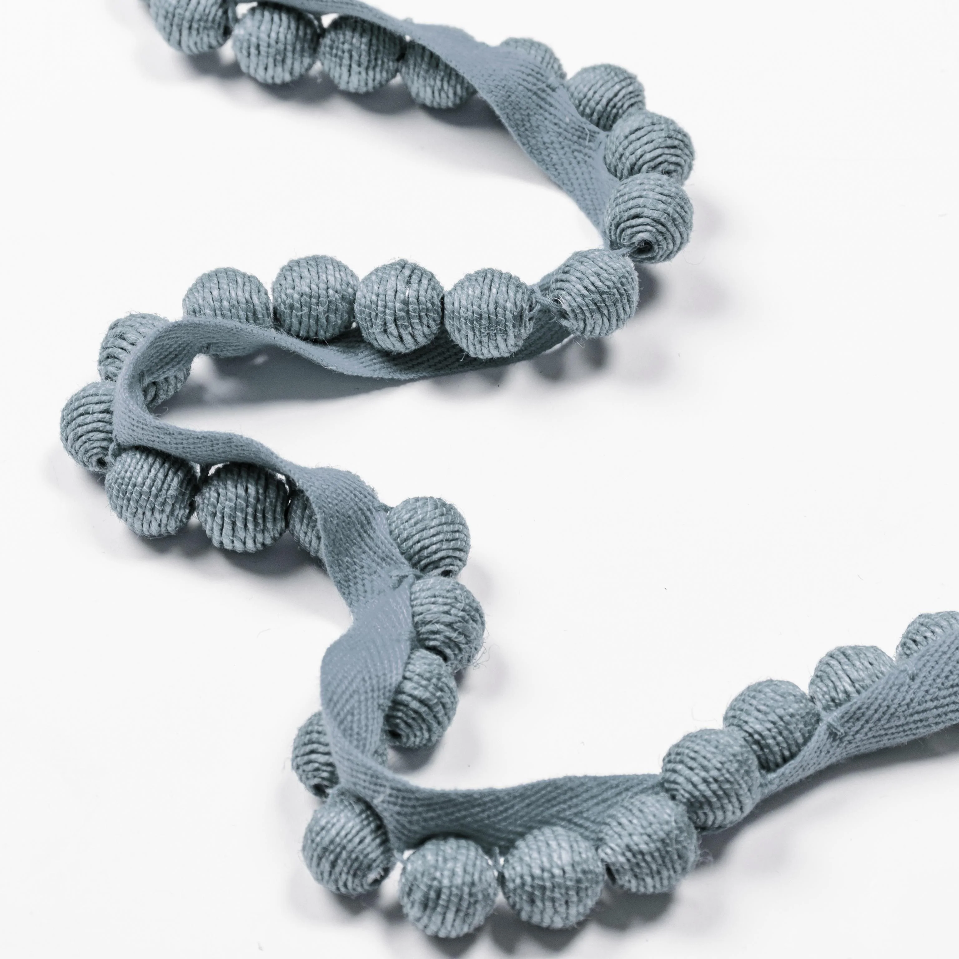 Kravet Juteball Cord Slate Trim - Image 3