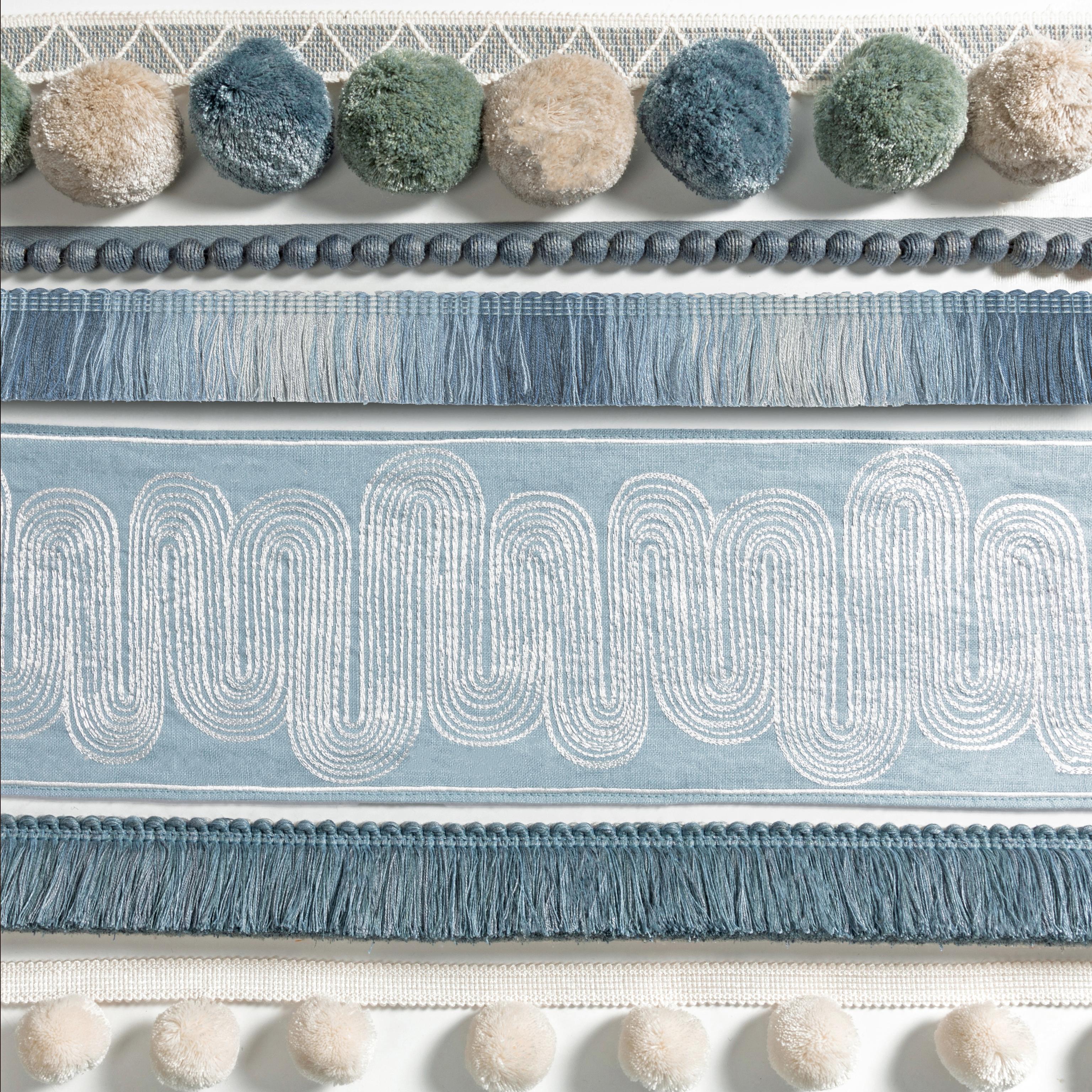 Kravet Juteball Cord Slate Trim - Image 5
