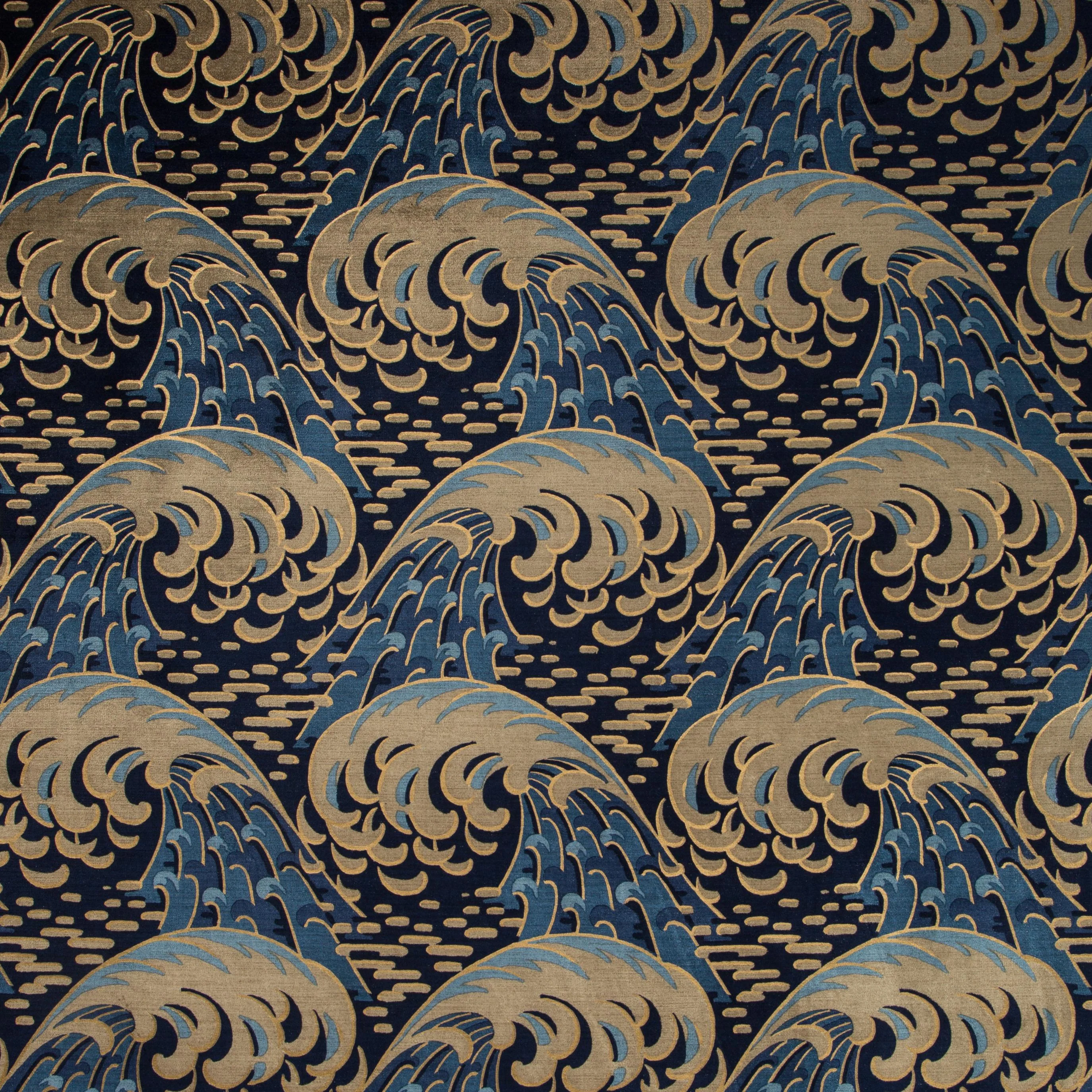 Kravet Kaiyou Indigo Upholstery Fabric - Image 2
