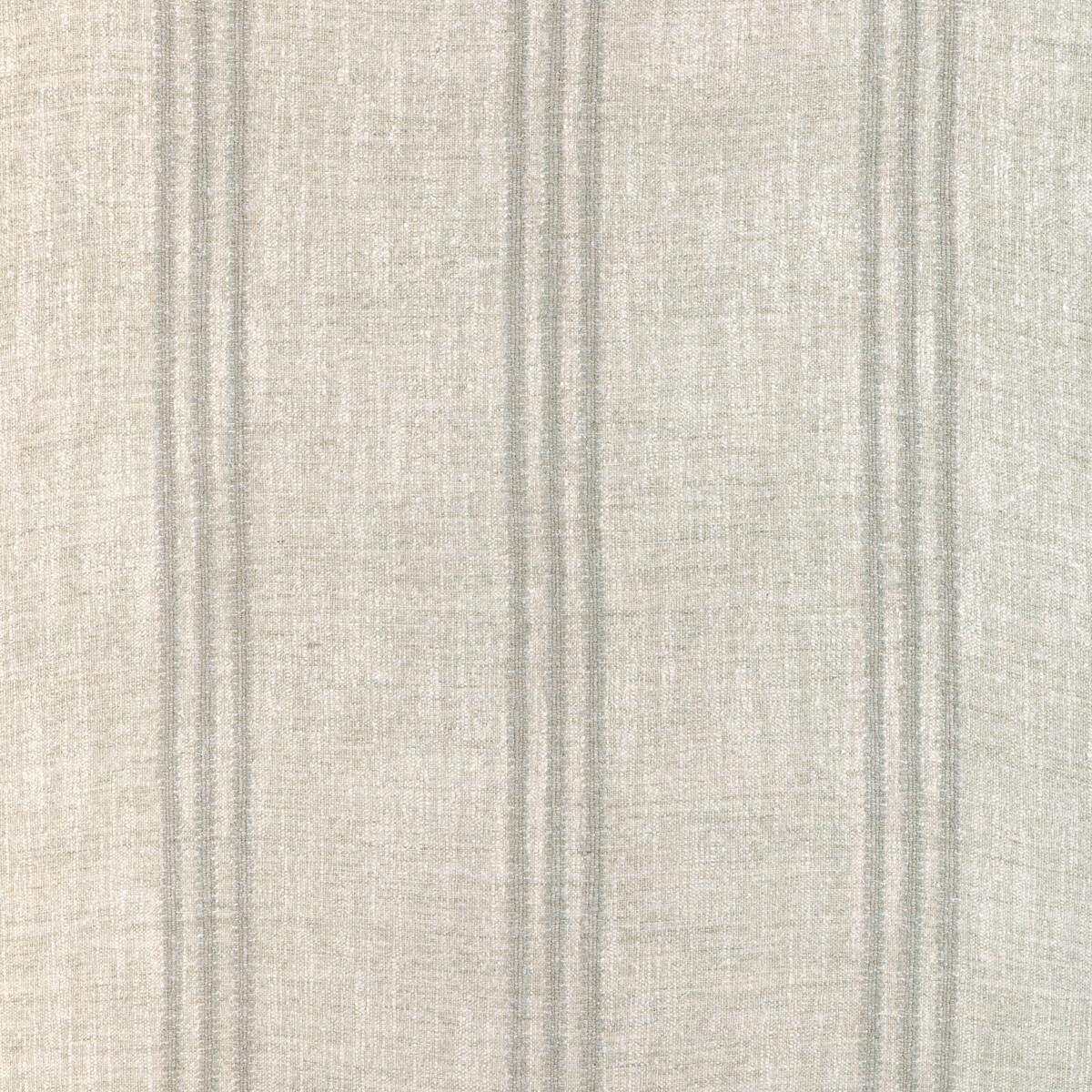 Kravet Karphi Stripe Dove Upholstery Fabric - Image 4