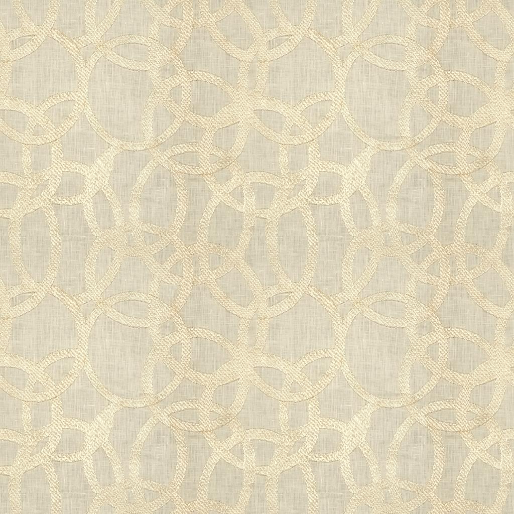 Kravet Keep Shining White Gold Drapery Fabric