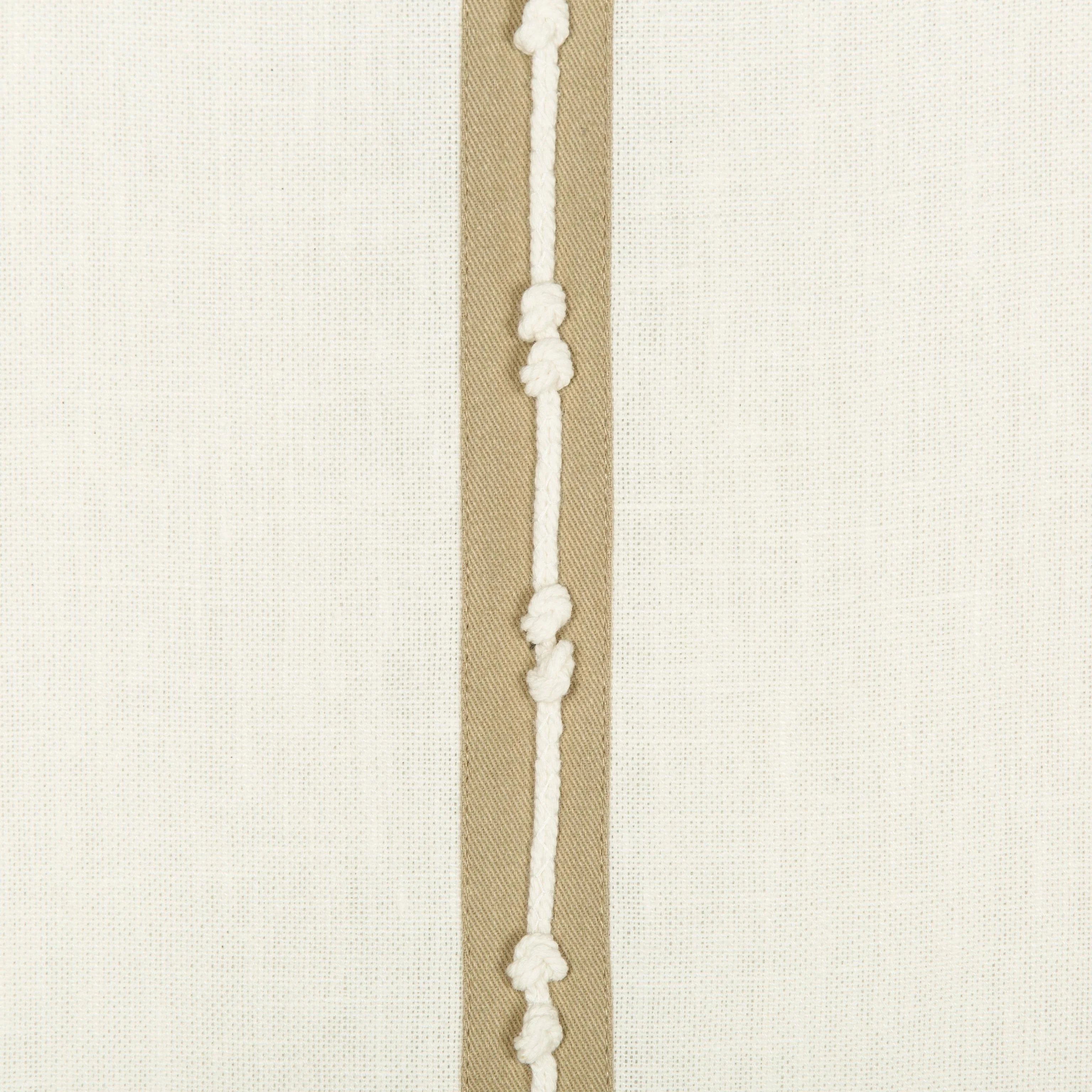 Kravet Knots Speed Ivory Drapery Fabric