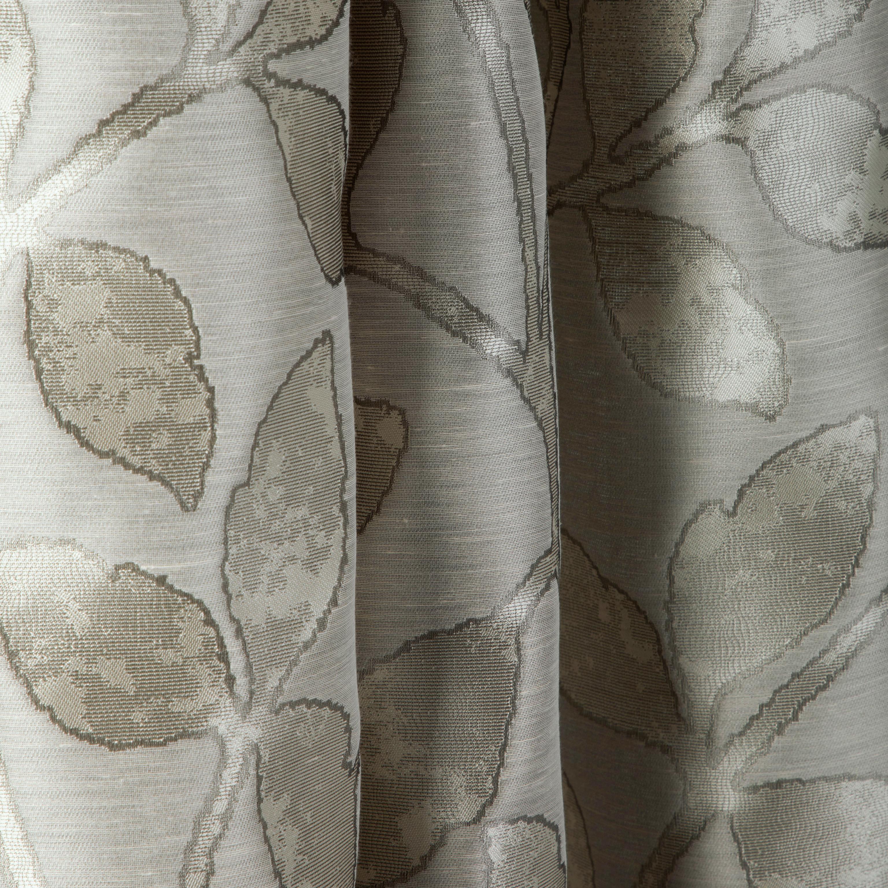 Kravet Leaf Me Alone Platinum Drapery Fabric - Image 4