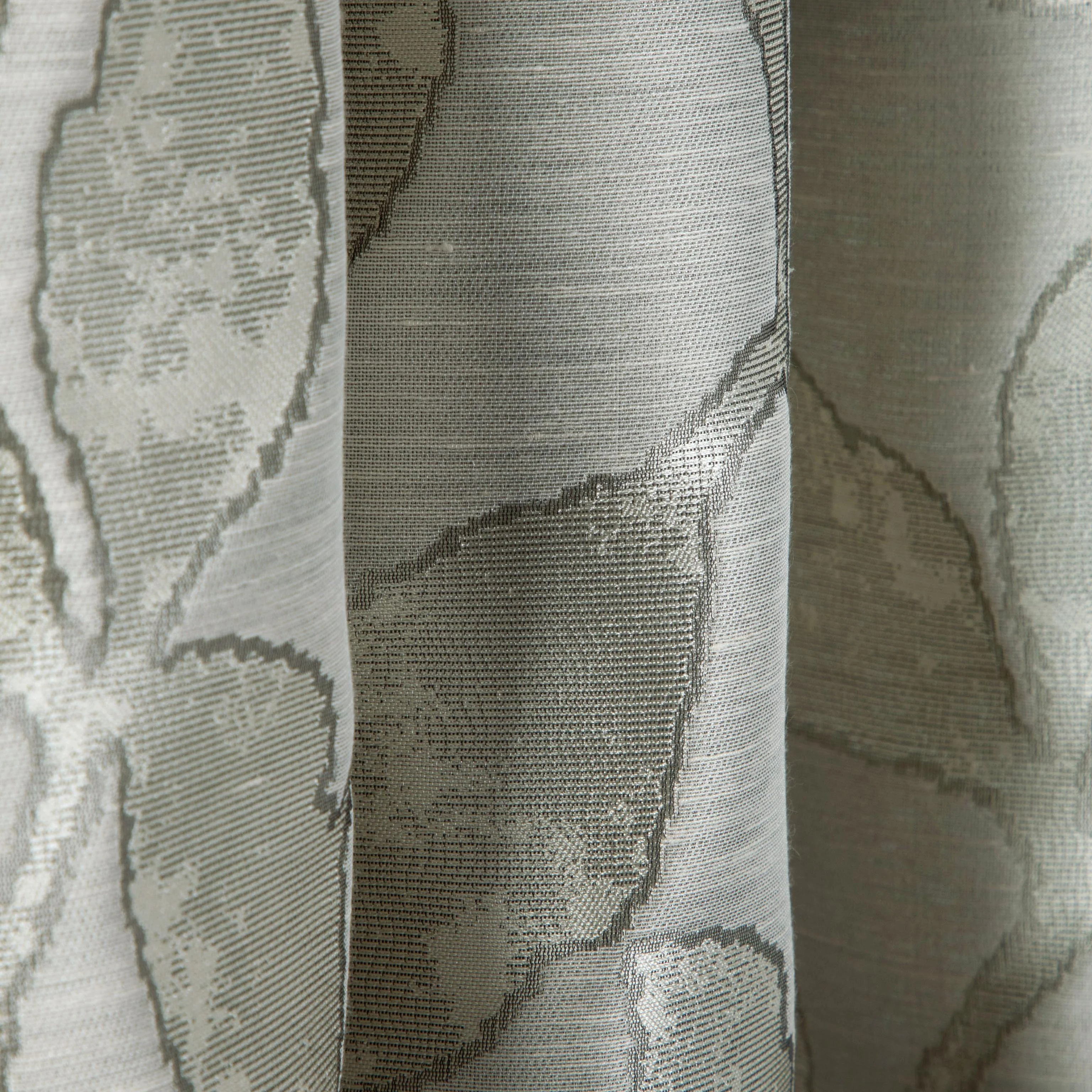 Kravet Leaf Me Alone Platinum Drapery Fabric - Image 5