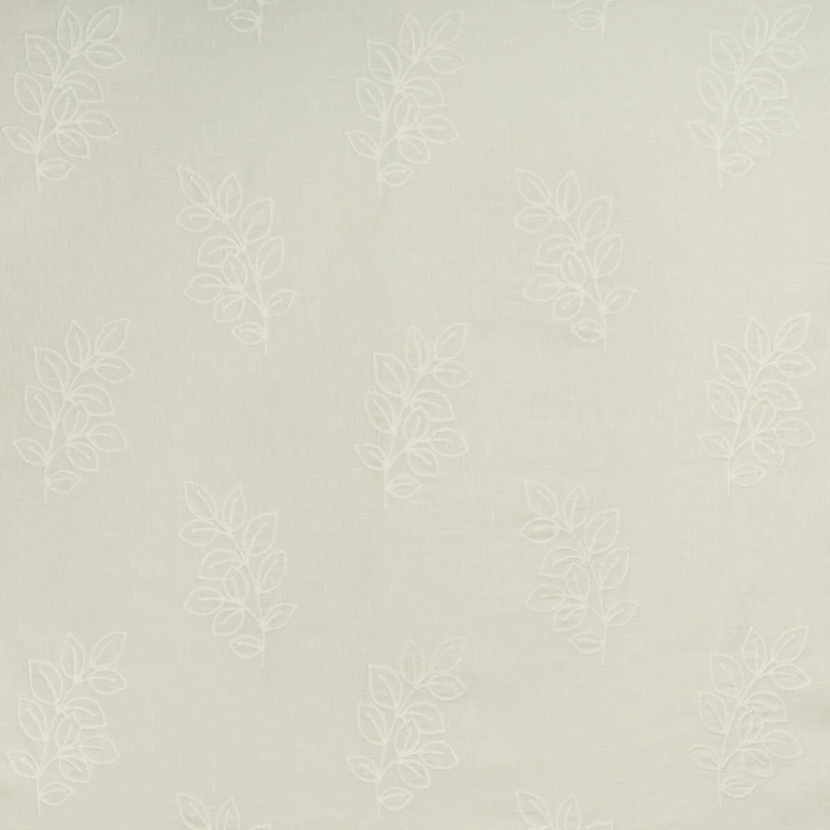 Kravet Leafstich Ivory Drapery Fabric - Image 5