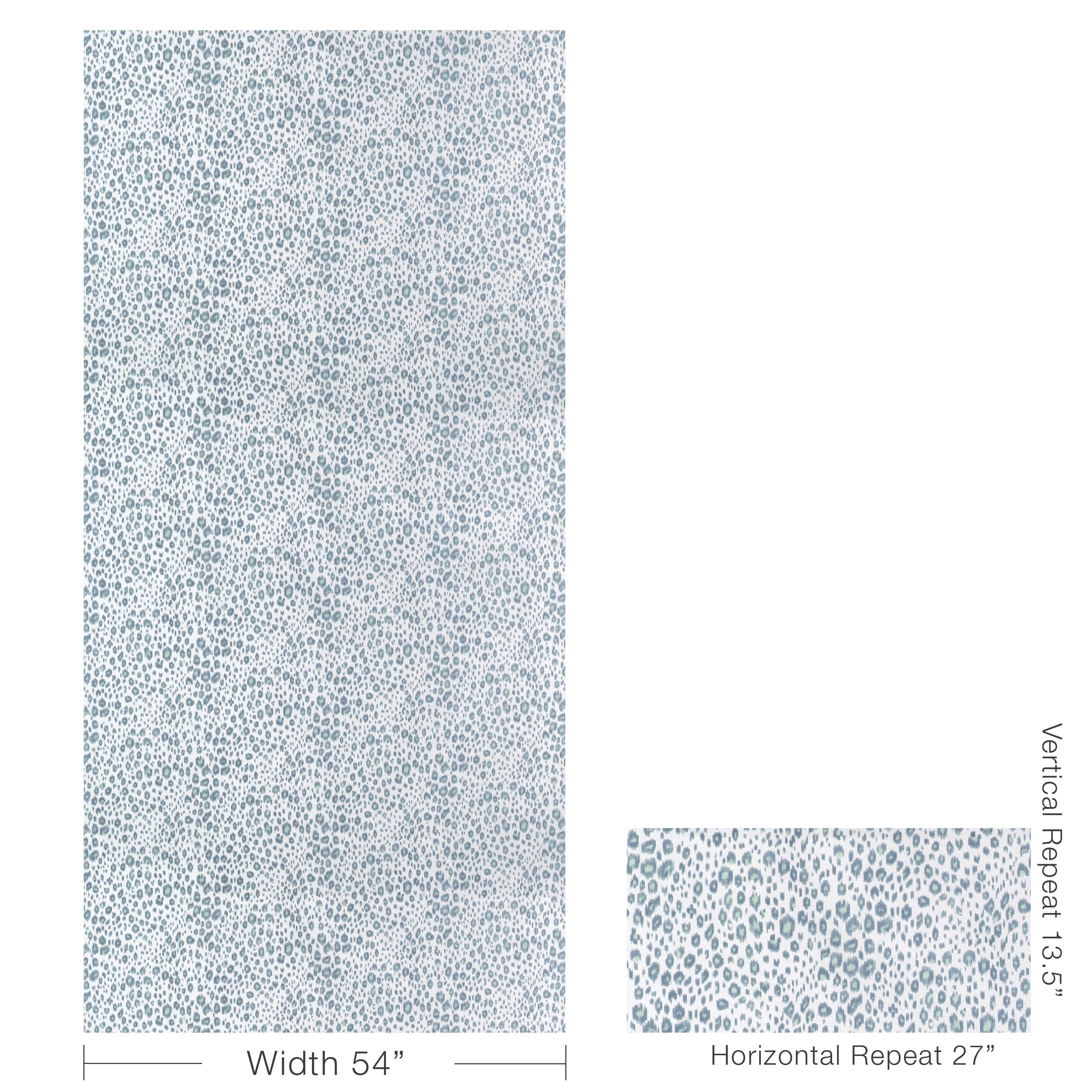 Kravet Leopardos Sky Fabric - Image 5