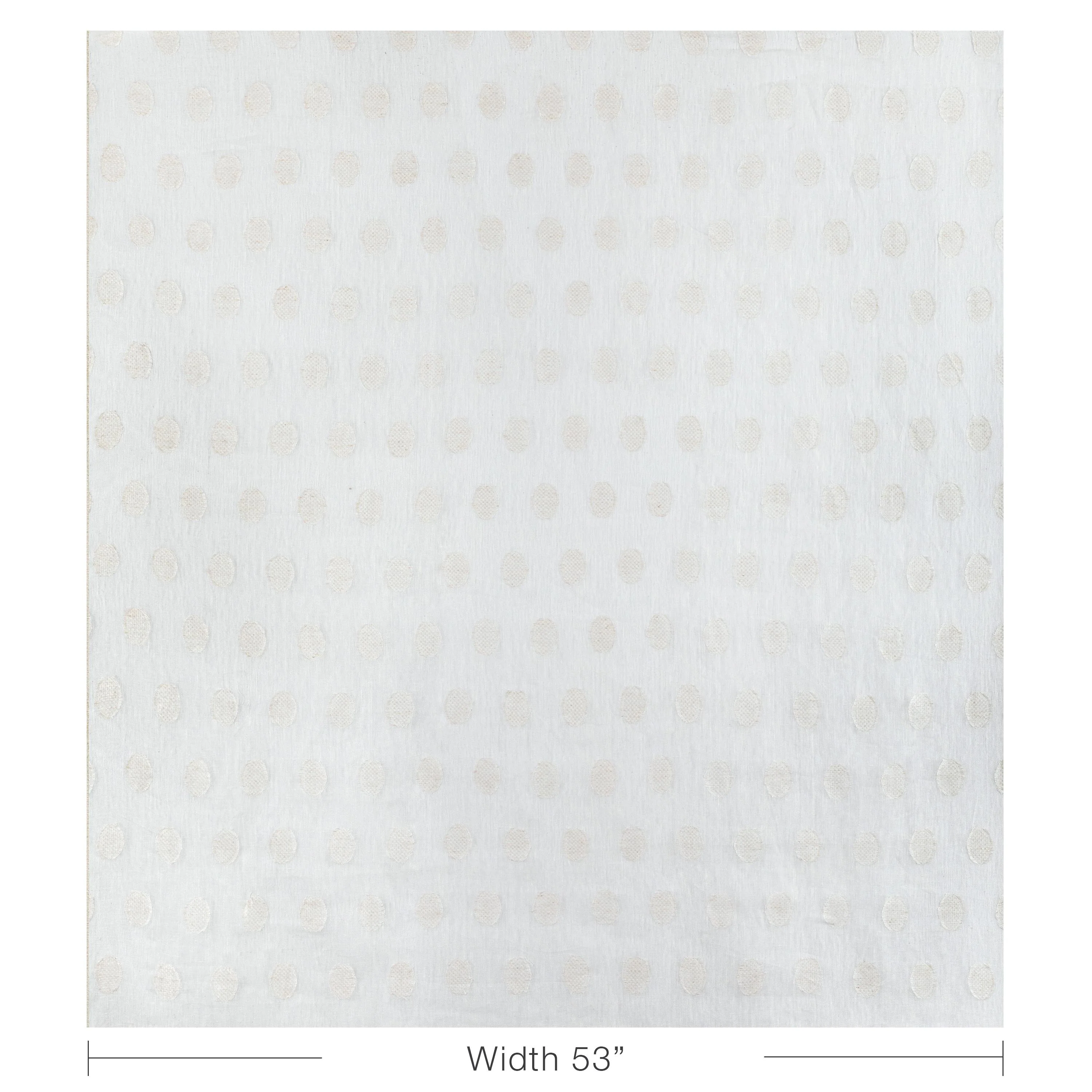 Kravet Lookout Point Ivory Drapery Fabric - Image 5