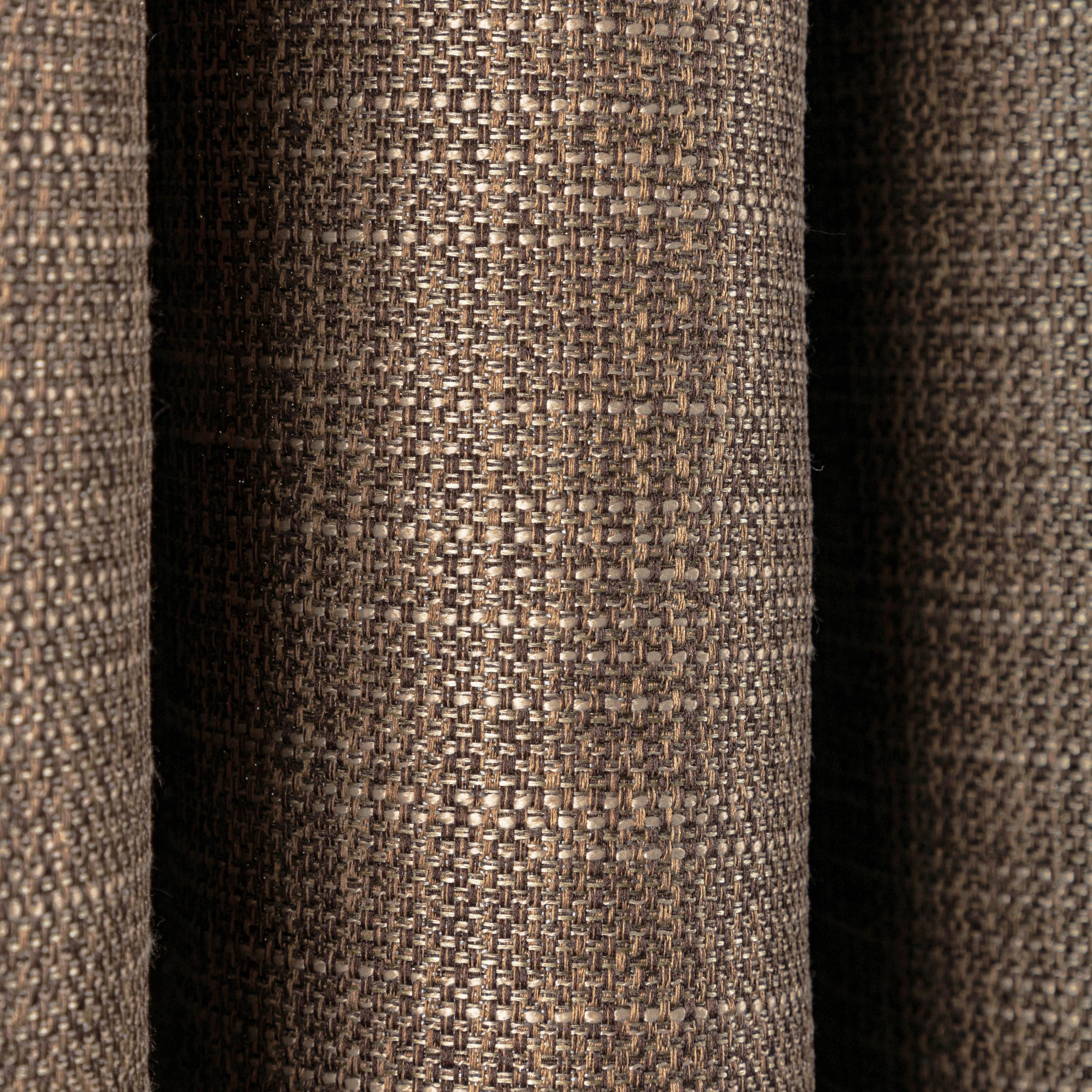 Kravet Luma Texture Walnut Drapery Fabric - Image 5