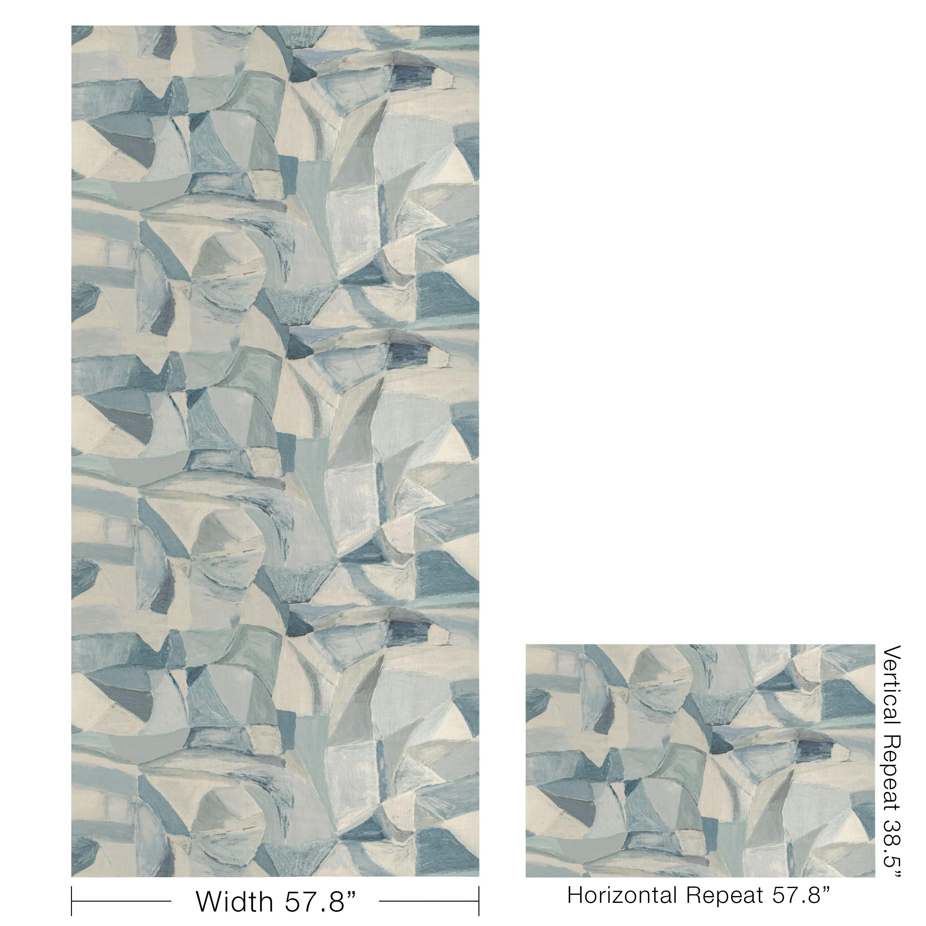 Kravet Mural Sky Fabric - Image 5