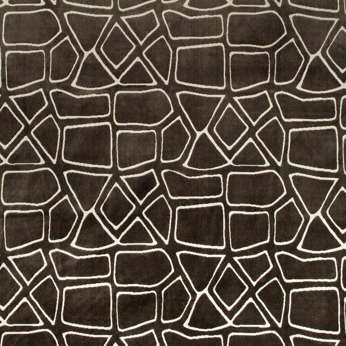 Kravet Mural Velvet Java Upholstery Fabric - Image 3