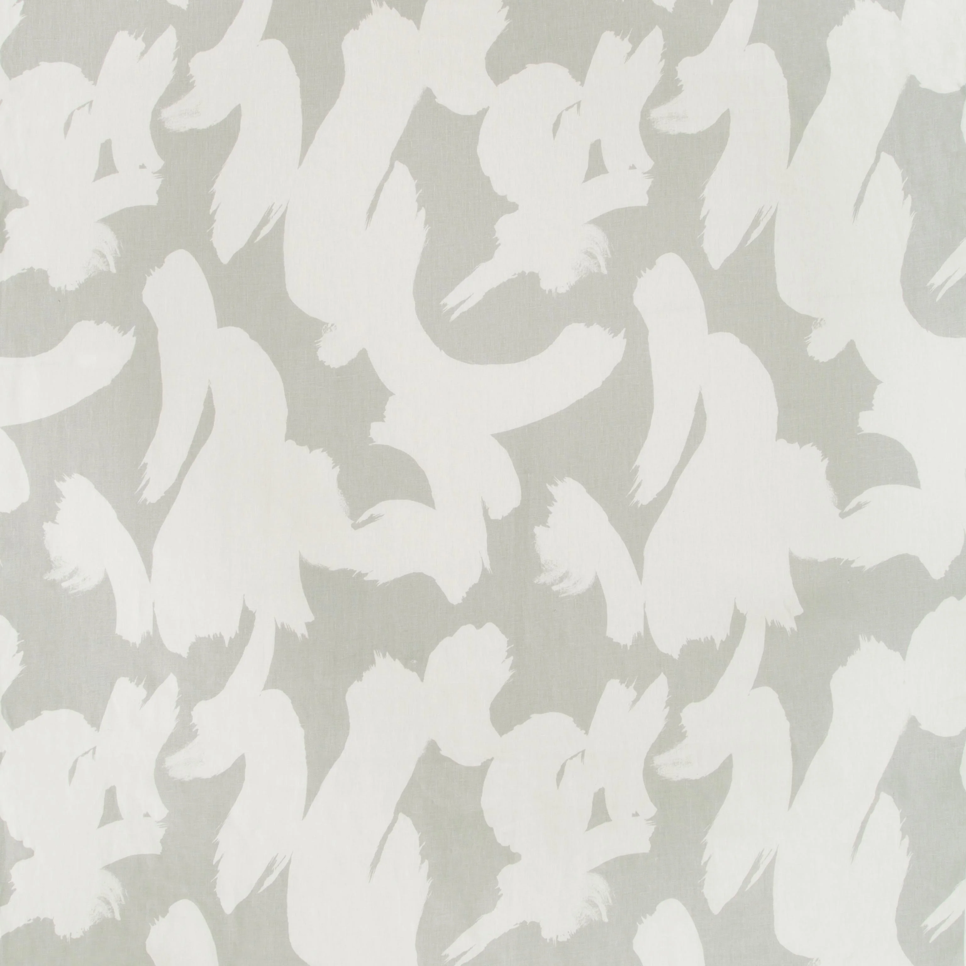 Kravet Paintlines Grey Fabric - Image 2