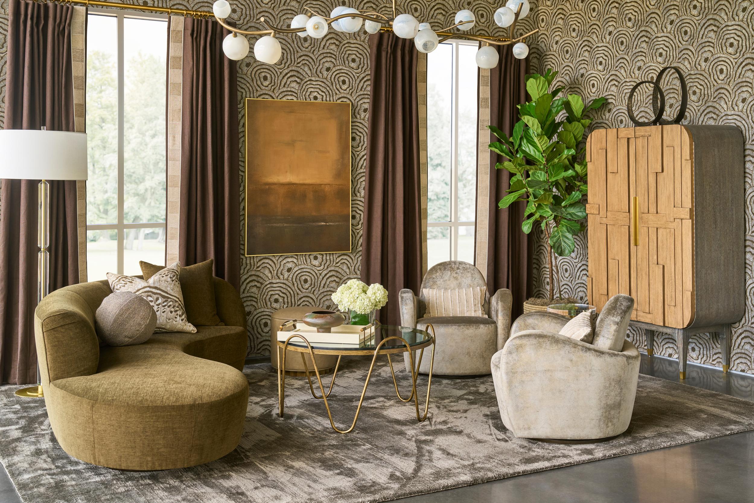 Kravet Panache Wp Chocolate Wallpaper - Image 2