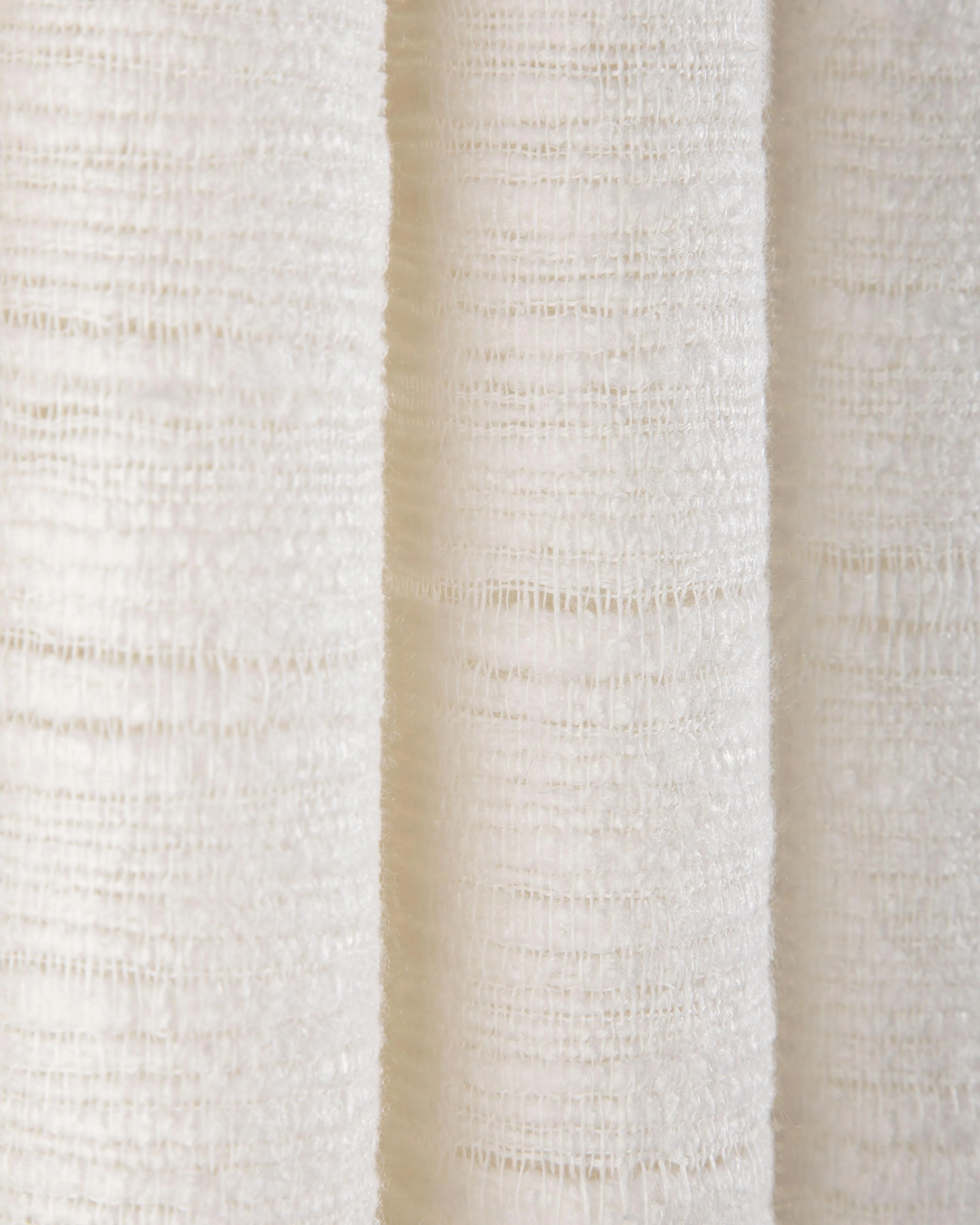 Kravet Panaji Sheer Ivory Drapery Fabric - Image 5