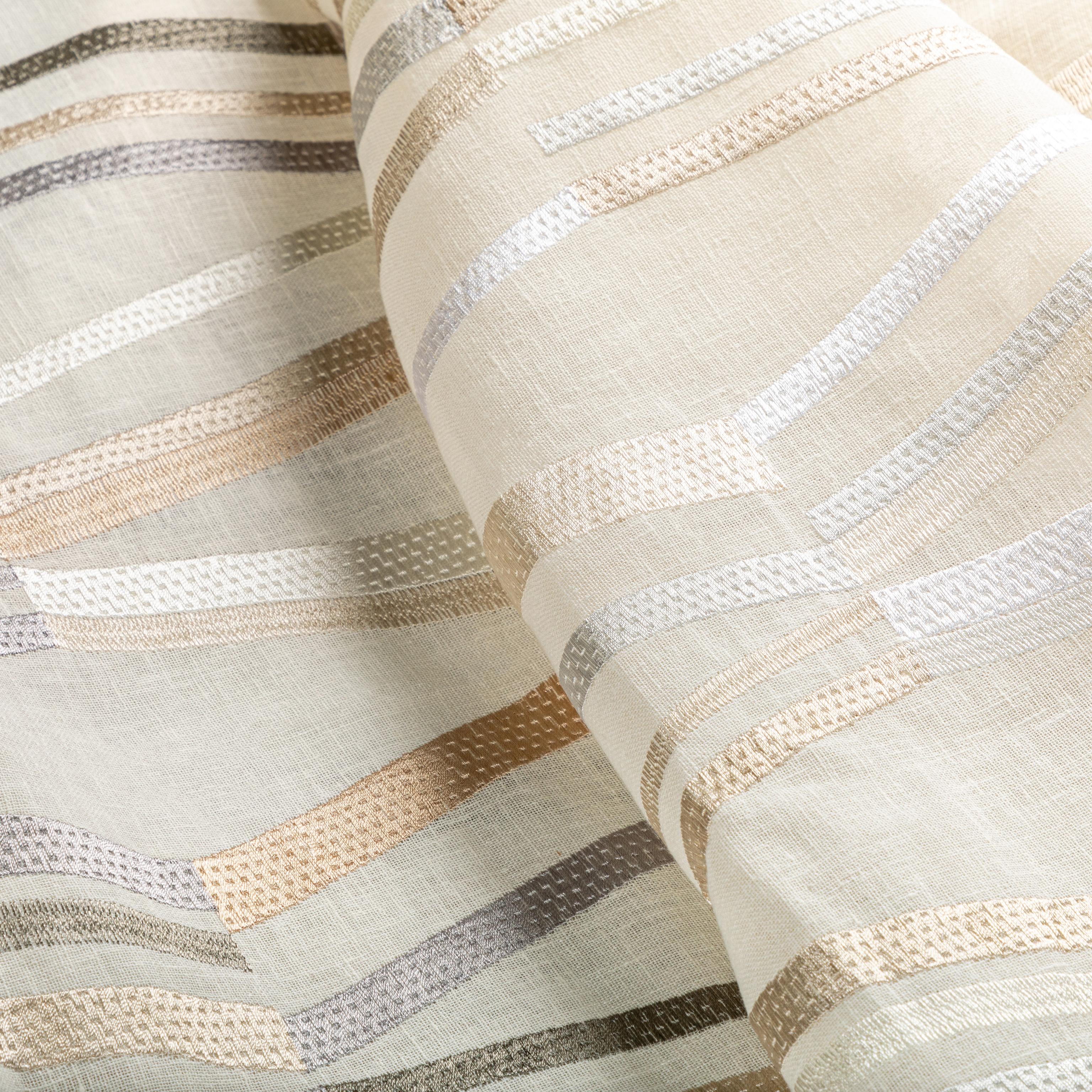 Kravet Parabola Cream Drapery Fabric - Image 6