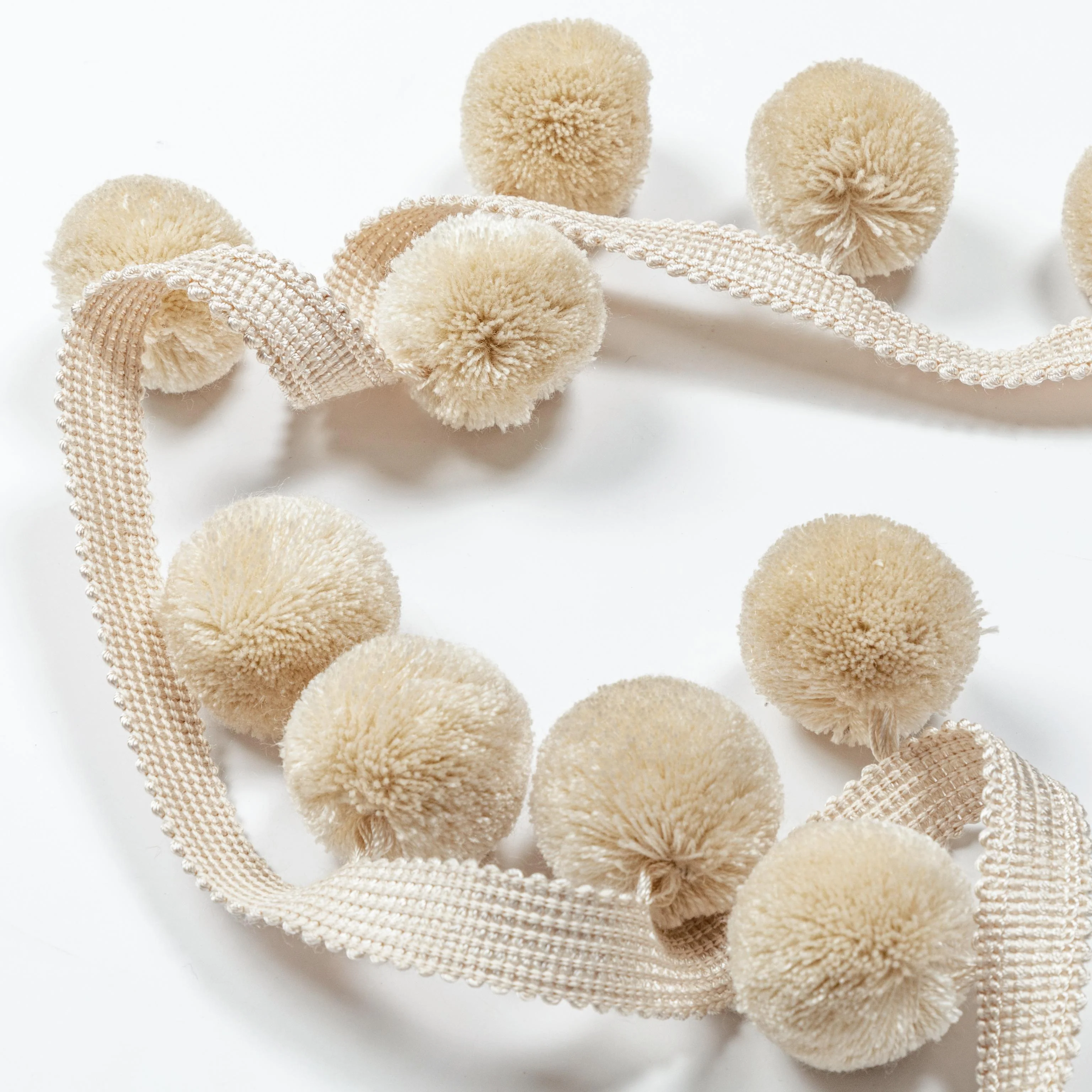 Kravet Paradise Poms Cream Trim - Image 3