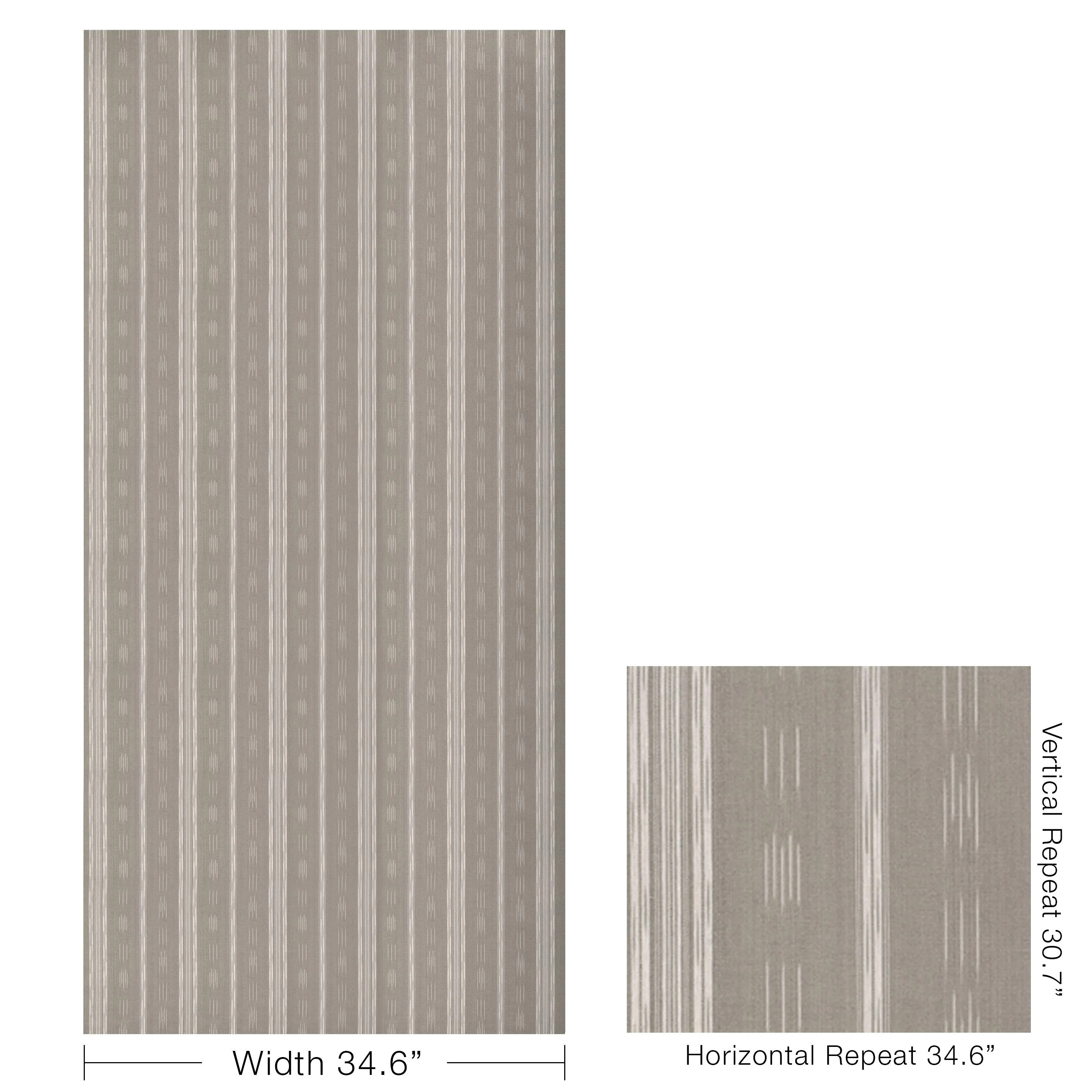 Kravet Puri Stripe Driftwood Fabric - Image 5