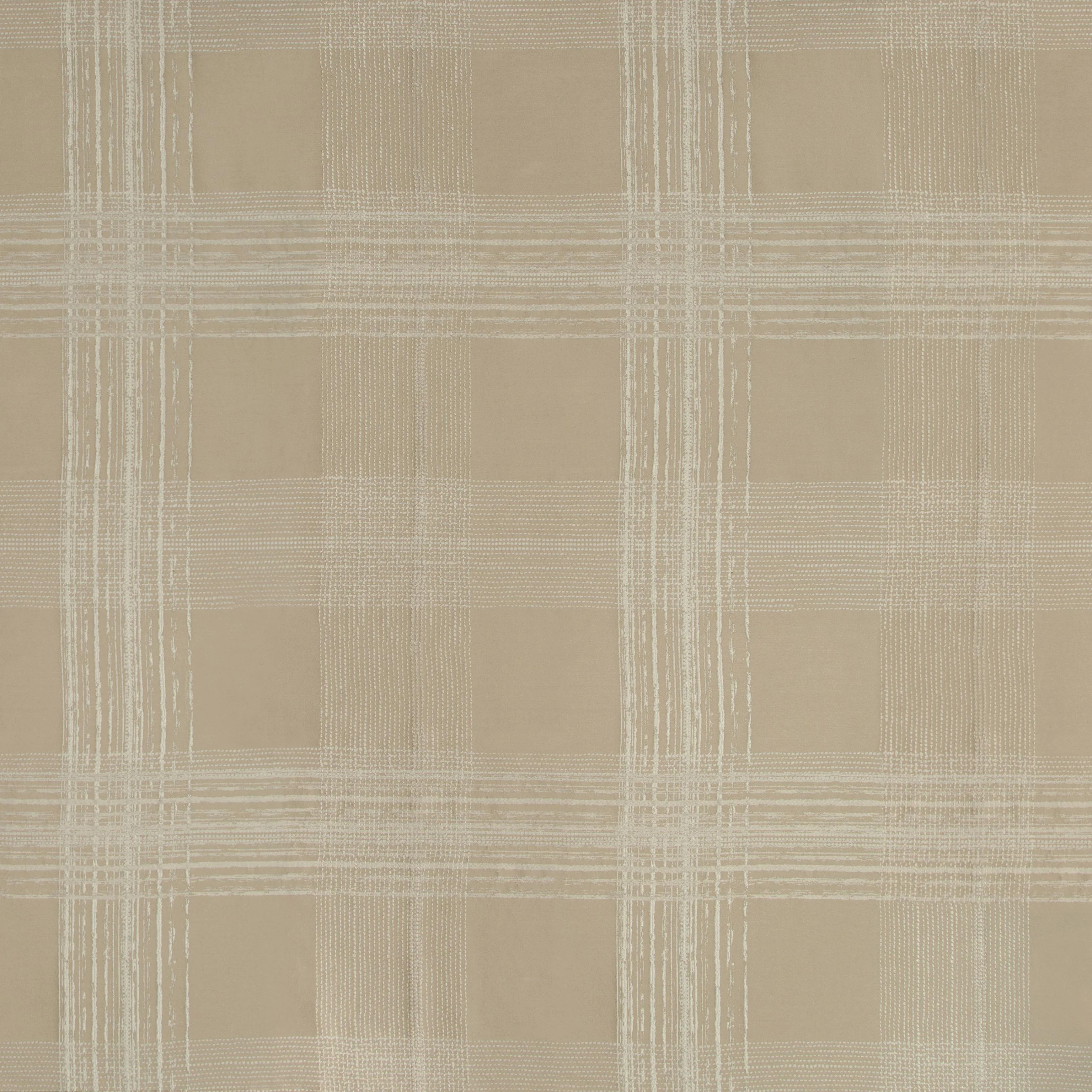 Kravet Refined Lines Natural Drapery Fabric - Image 2