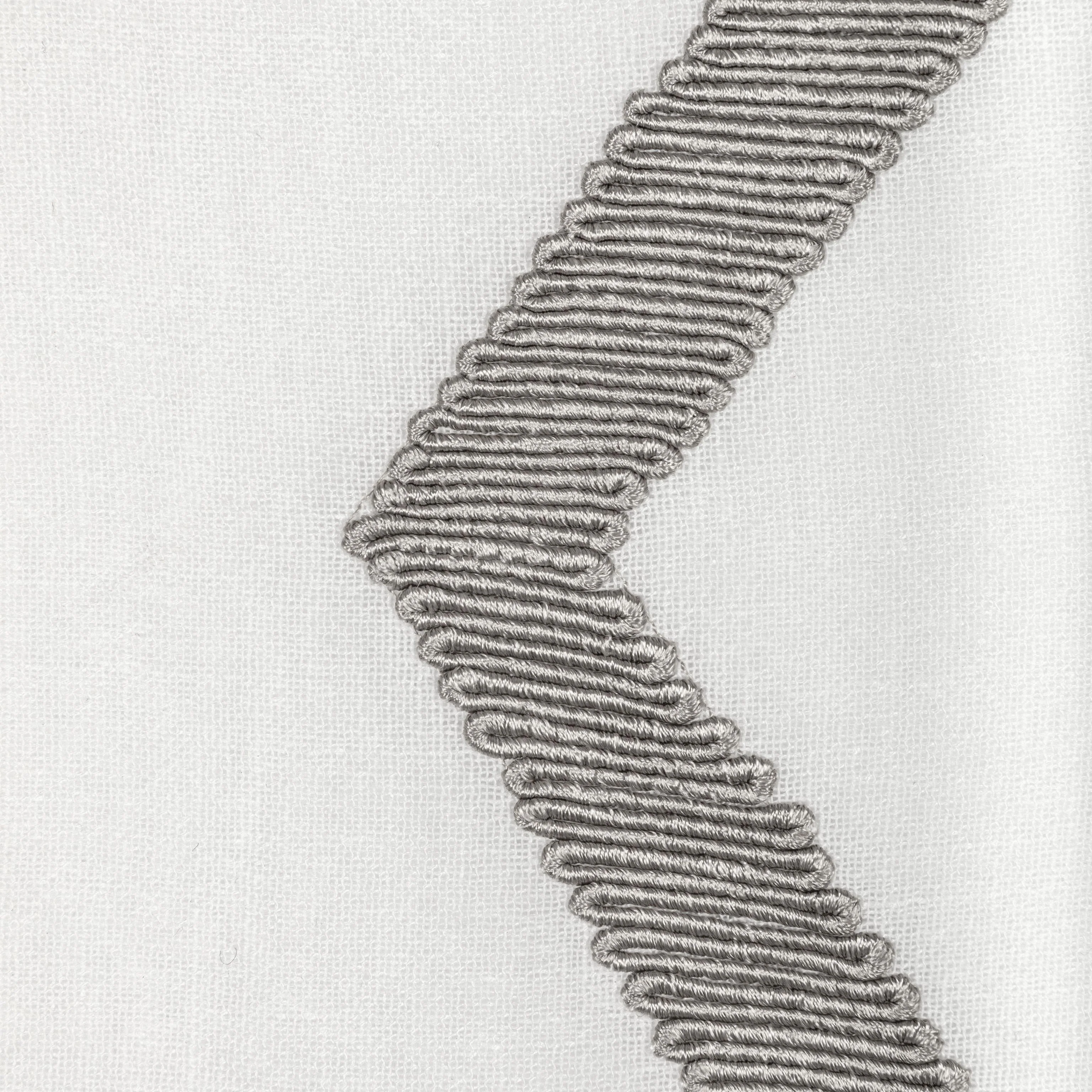 Kravet Ribbon Point Platinum Drapery Fabric - Image 3