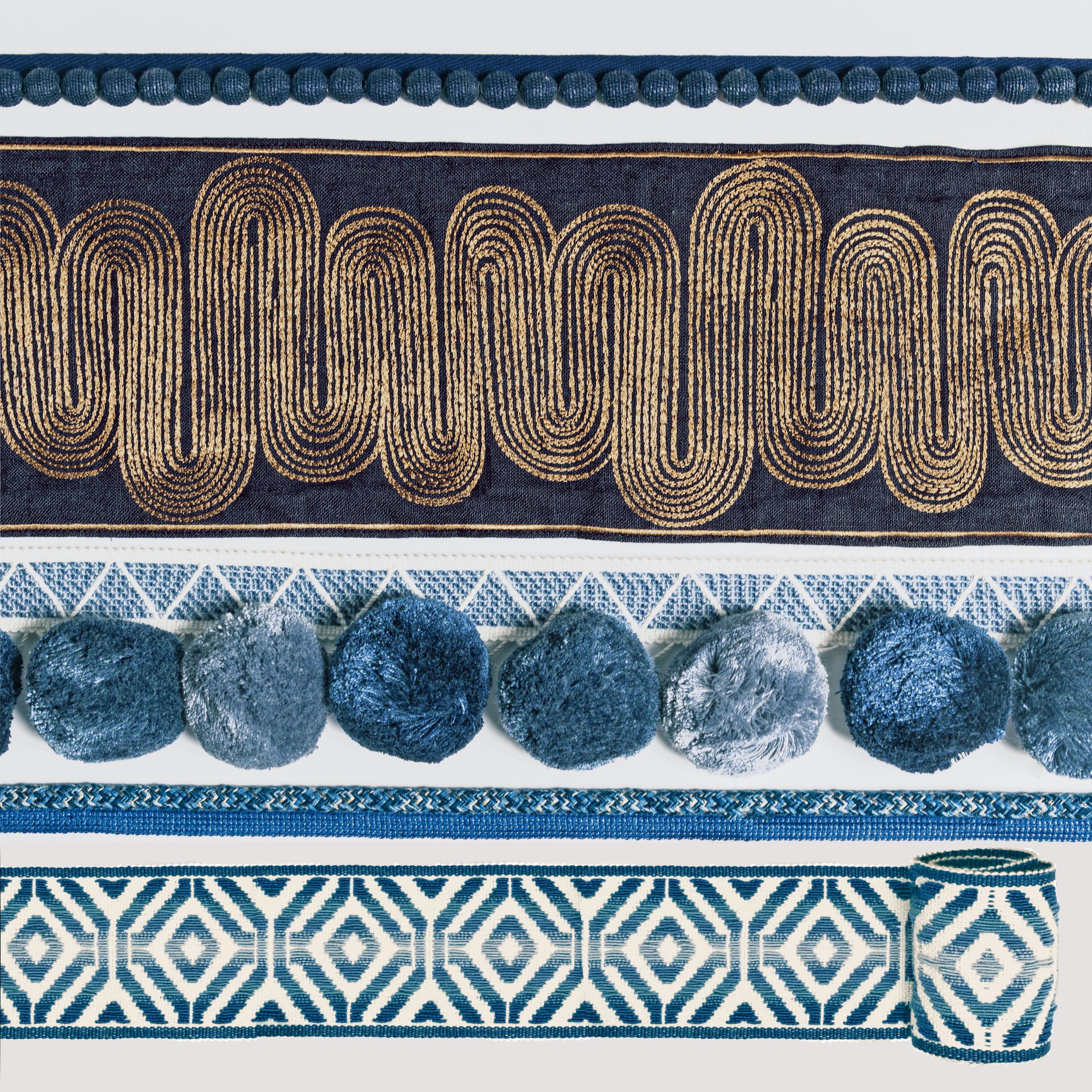 Kravet Sanur Tape Indigo Trim - Image 4