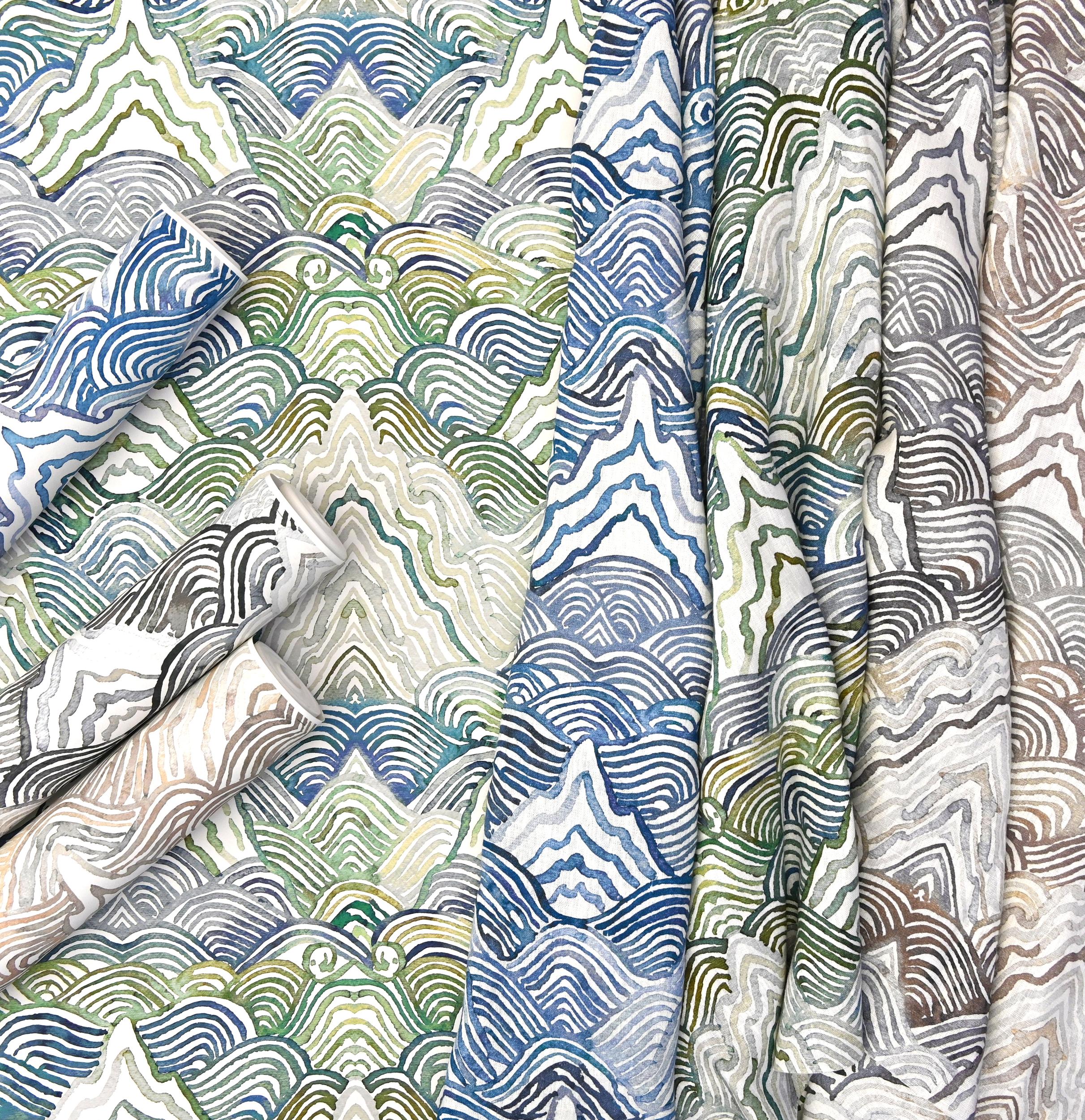 Kravet Shangri La Verde Drapery Fabric - Image 5