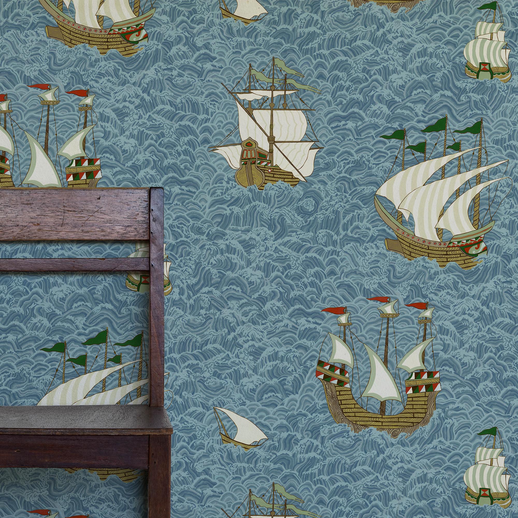Kravet Ships 11 Wallpaper - Image 3