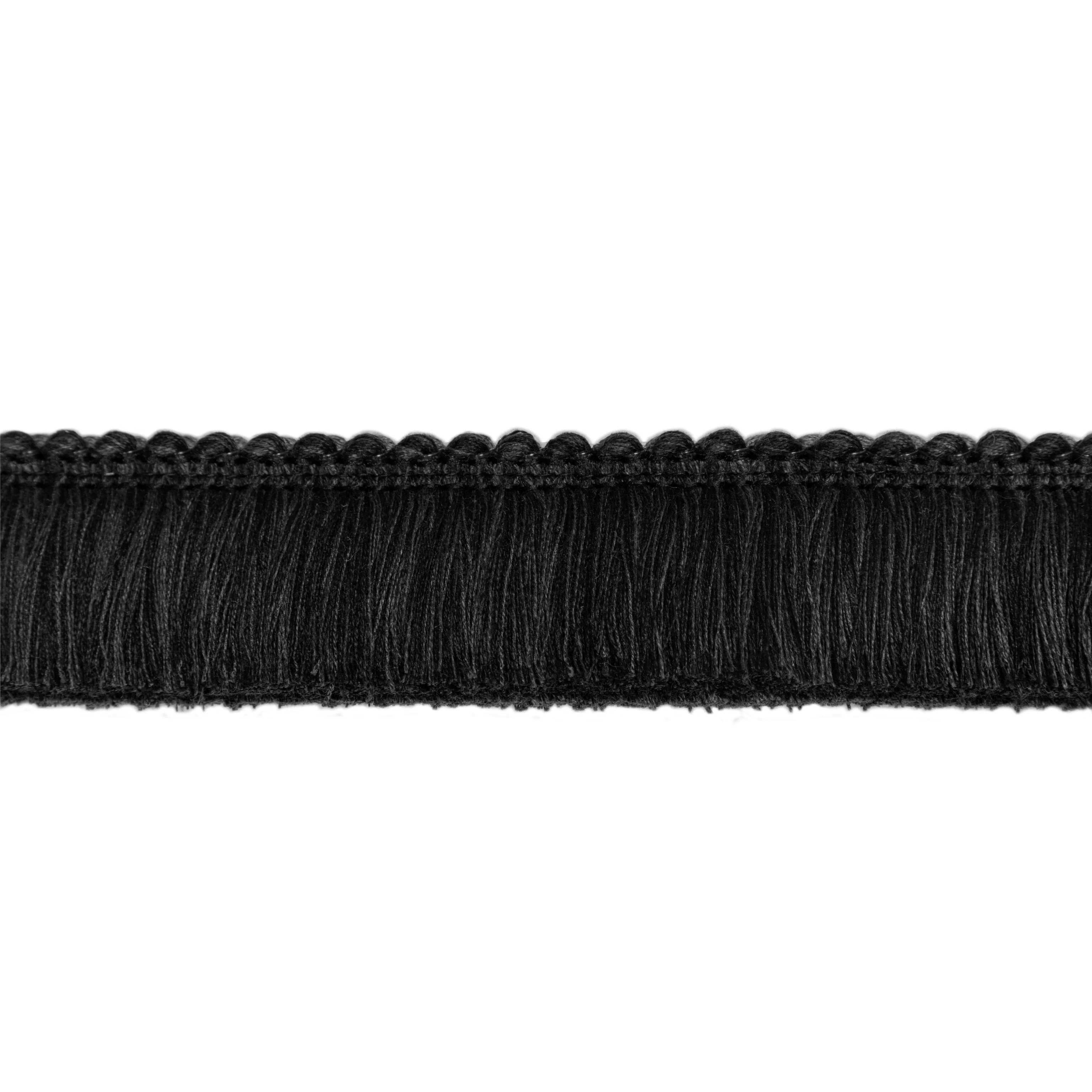 Kravet Sojourn Fringe Ivory/Noir Trim - Image 2