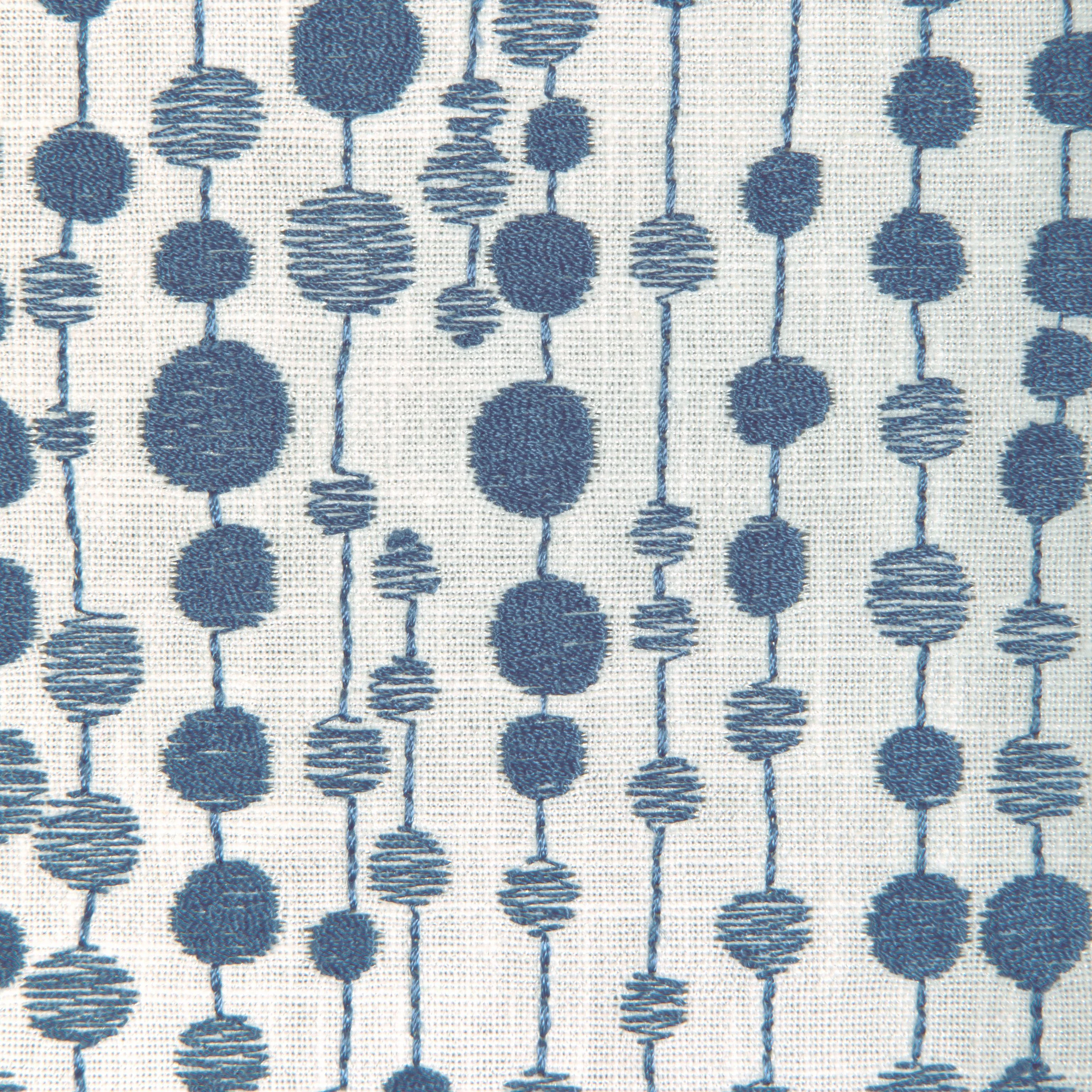 Kravet String Dot Ink Fabric - Image 3